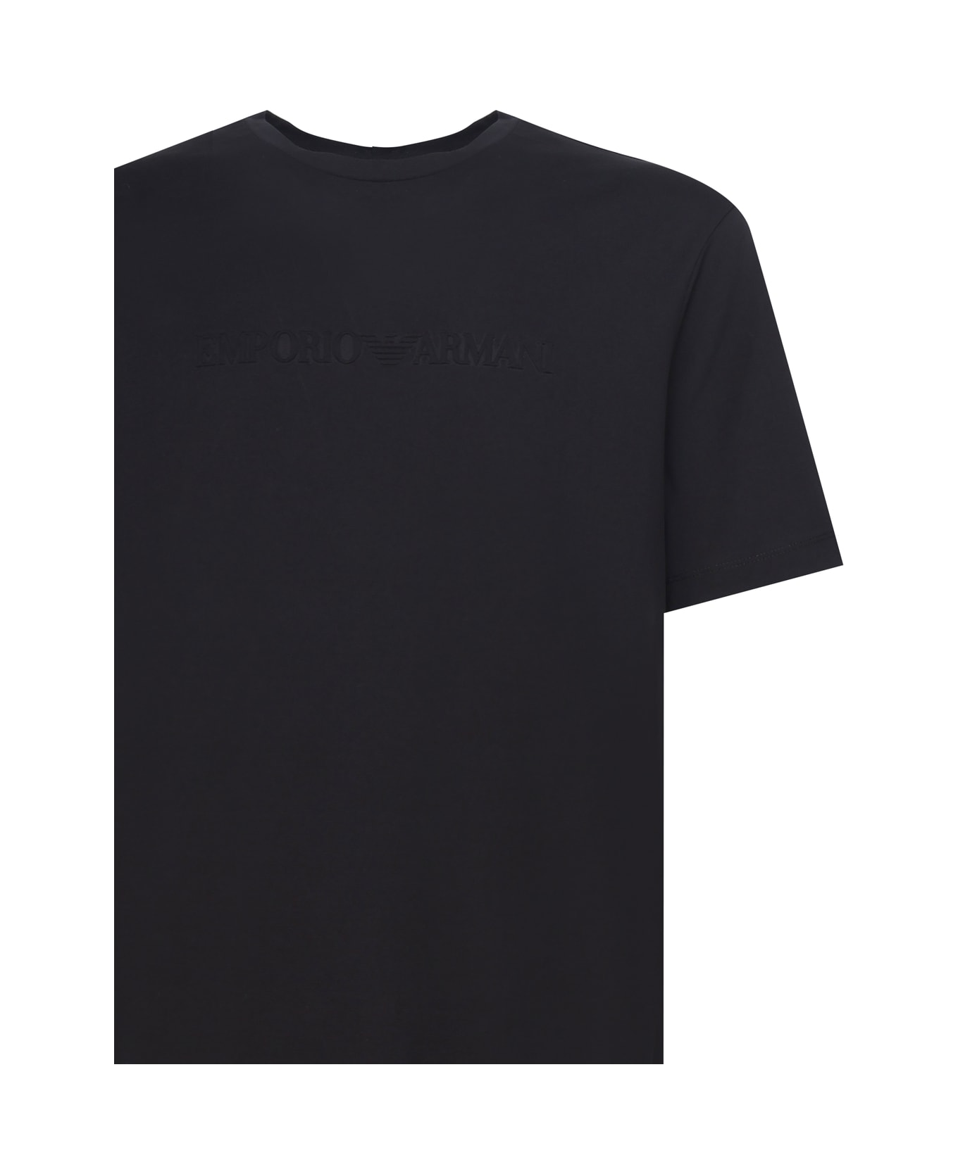 Emporio Armani T-shirt With Embroidery