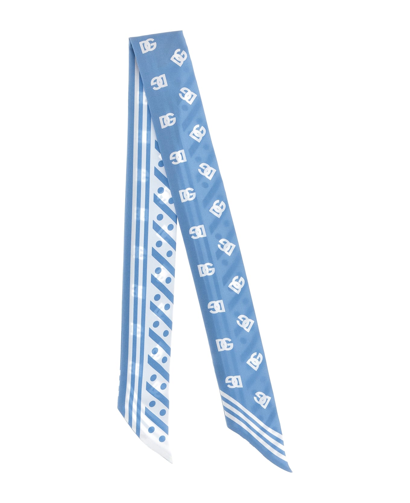 Dolce & Gabbana Bandeau 'dg' - Light Blue