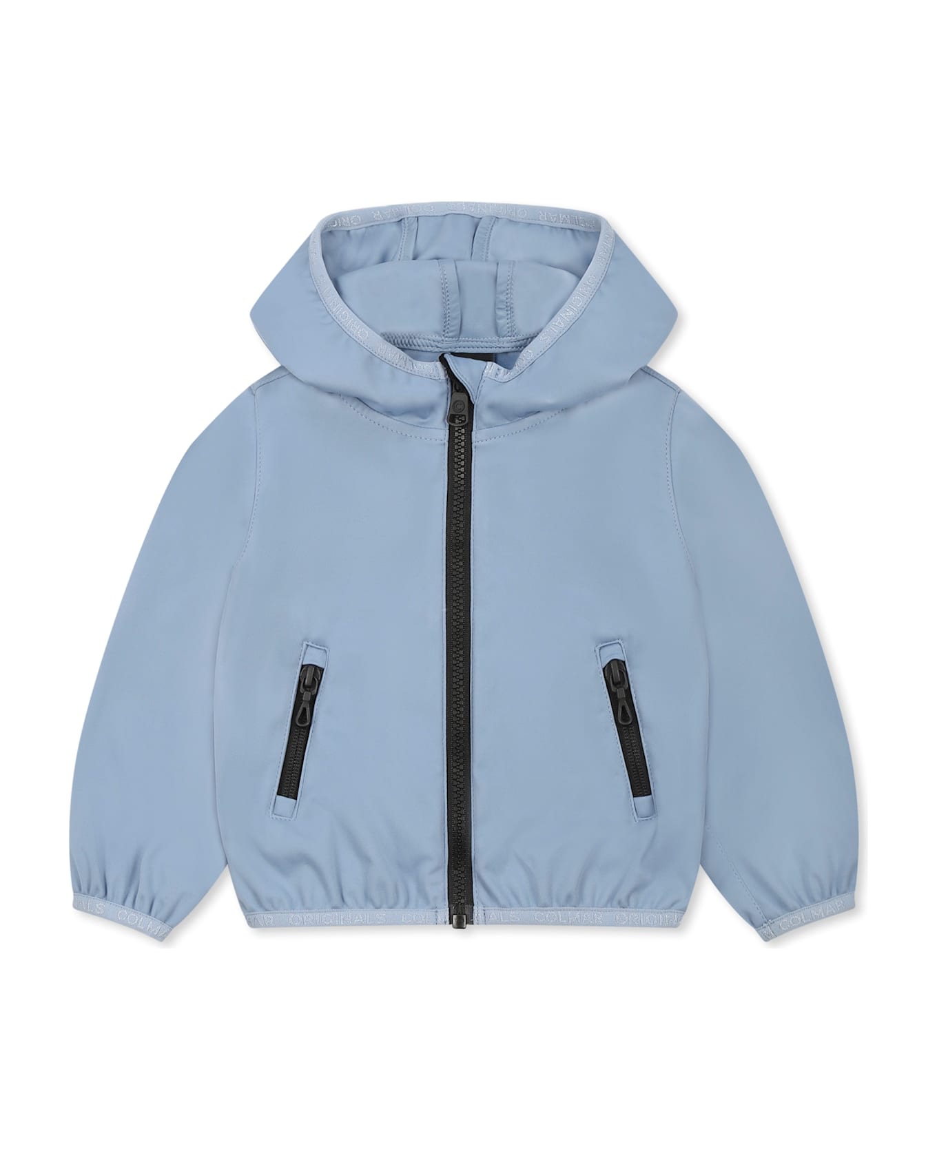 Colmar Light Blue Windbreaker Jacket For Baby Boy - Light Blue