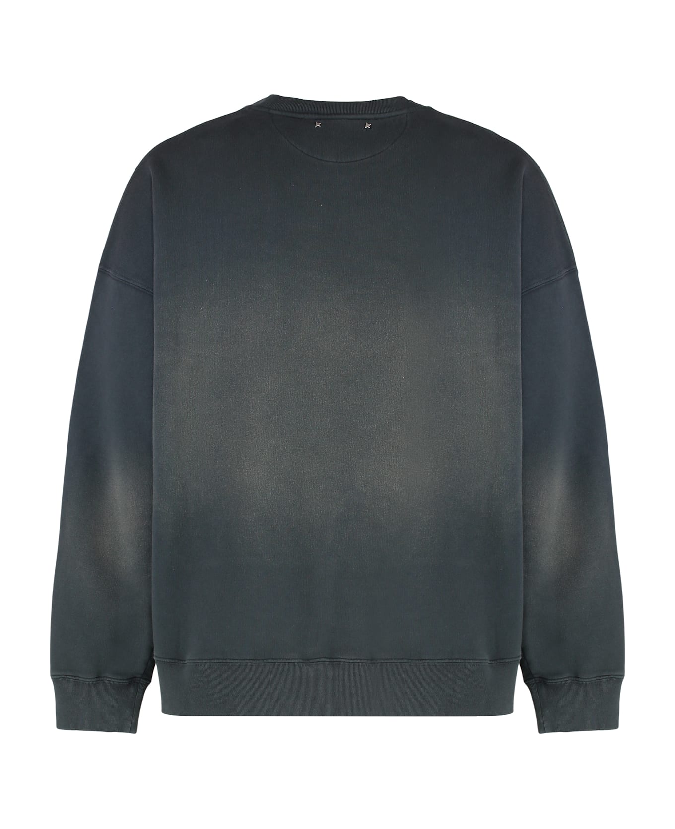 Golden Goose Cotton Crew-neck Sweatshirt - black