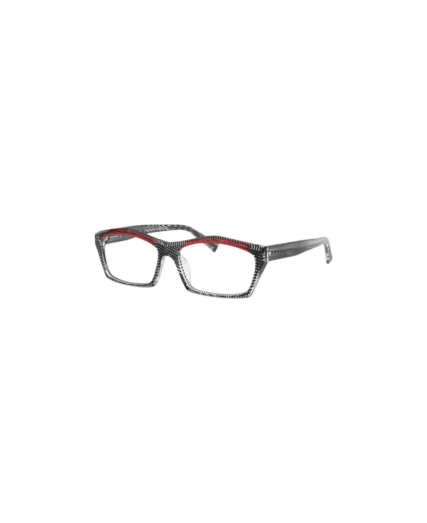 Alain Mikli Erwan - 3127 - Crystal Black/ Red Glasses