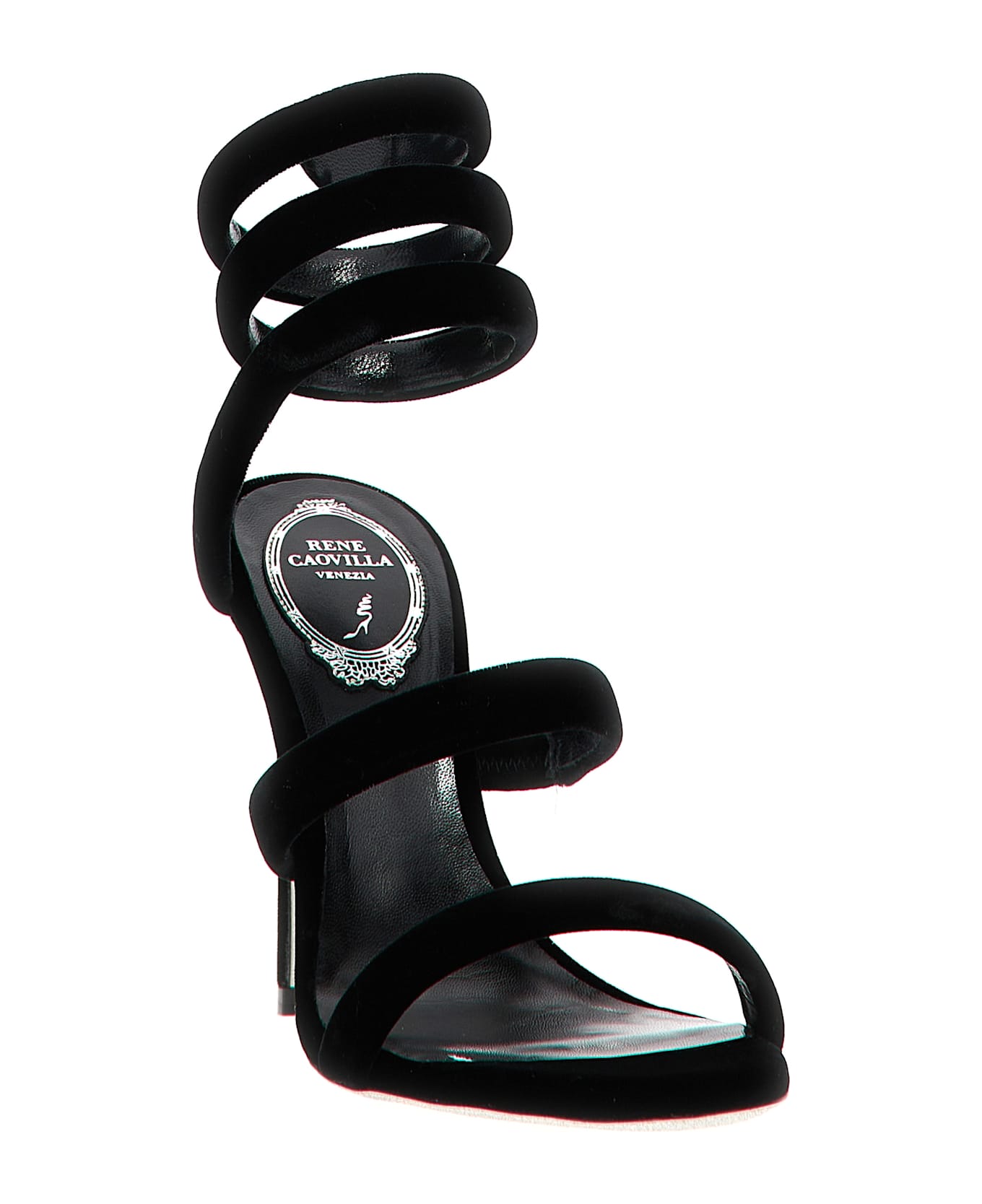 René Caovilla 'cleo' Sandals - Black