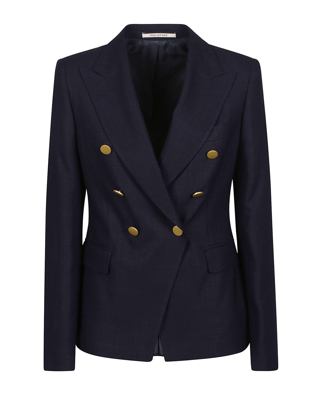 Tagliatore Double Breasted Jacket - Navy