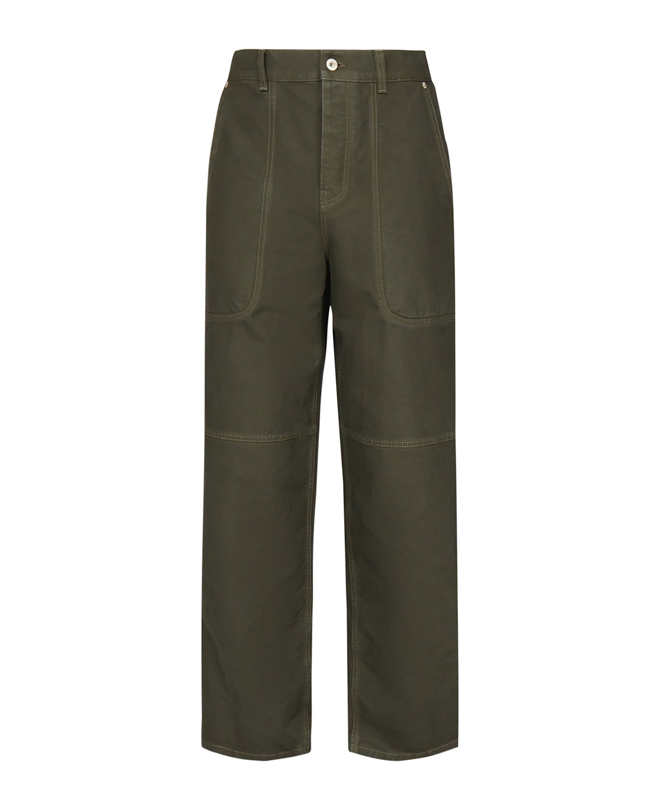 Loewe Cargo Pants - Khaki green