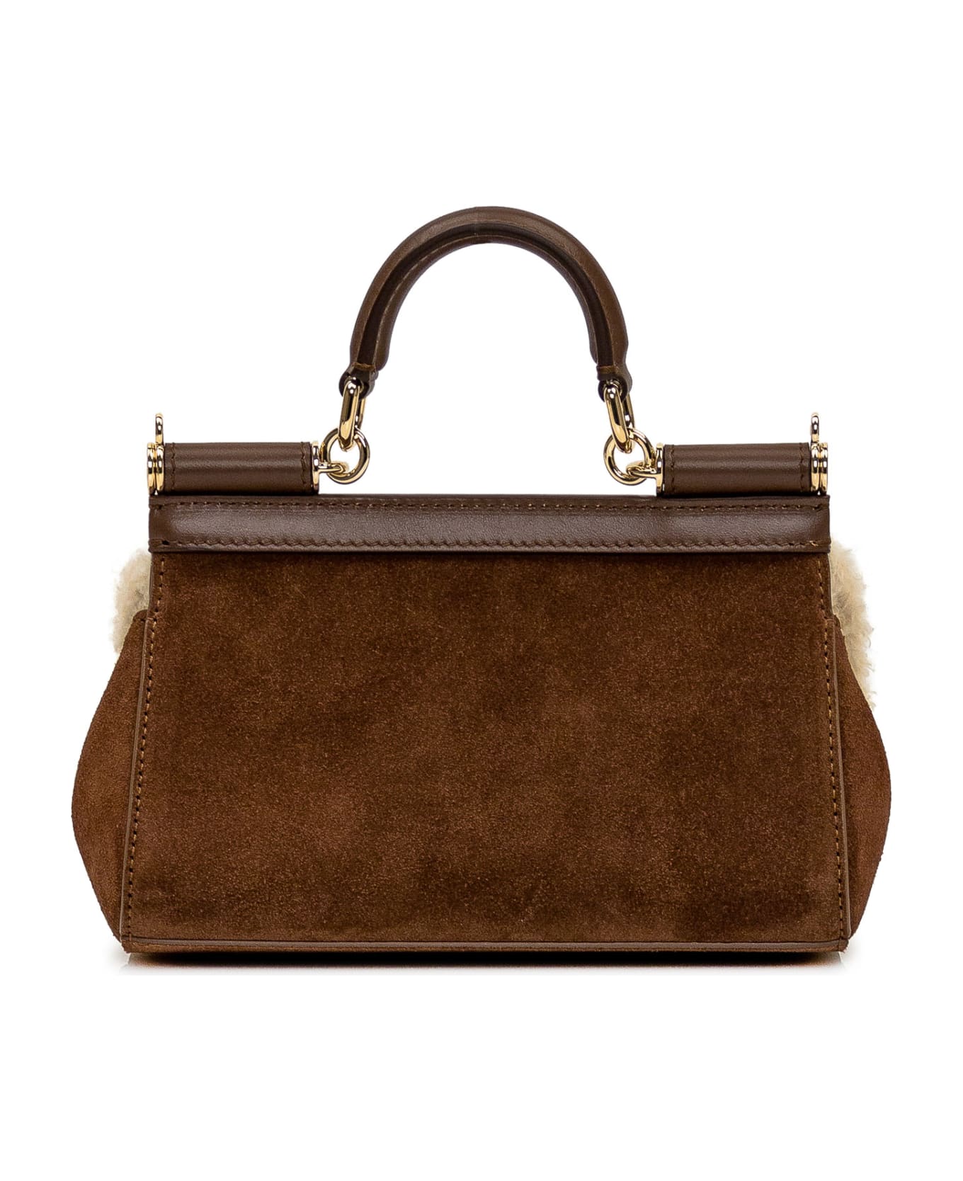 Dolce & Gabbana Sicily Handbag - brown