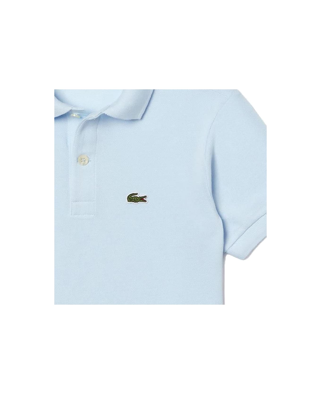 Lacoste Short-sleeved Polo Shirt - BABY BLUE