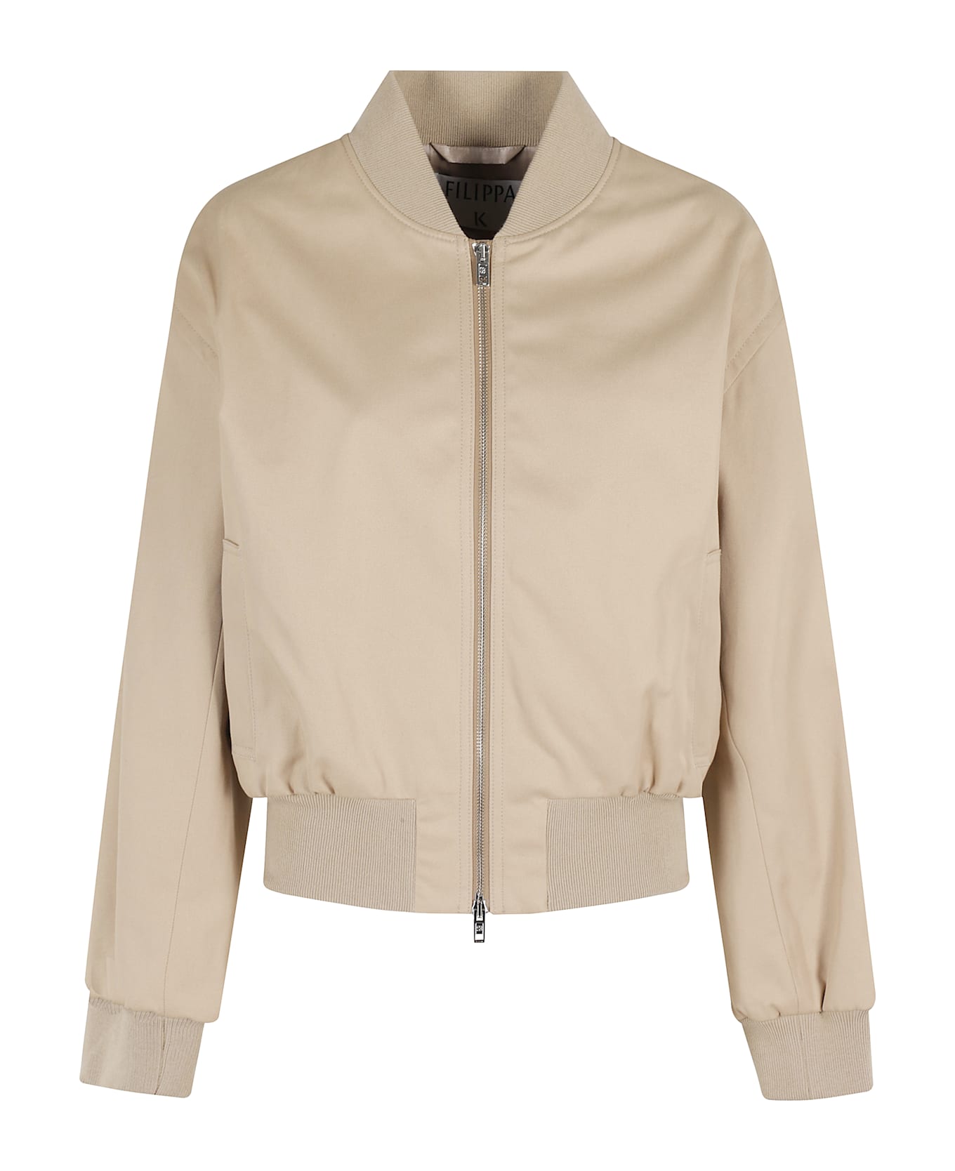 Filippa K Cotton Blouson Jacket - Sand