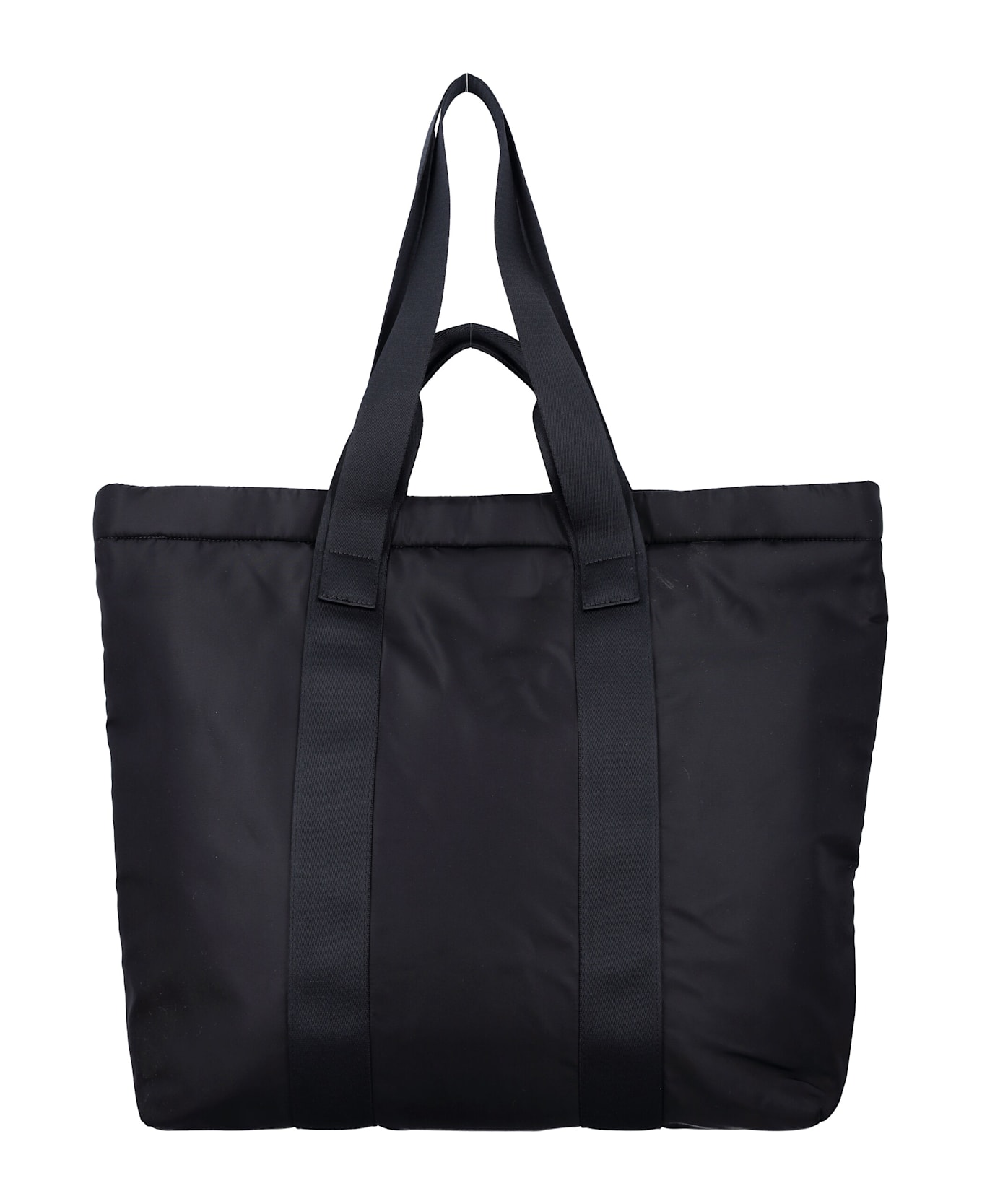 Y-3 Logo Shopper Bag - BLACK