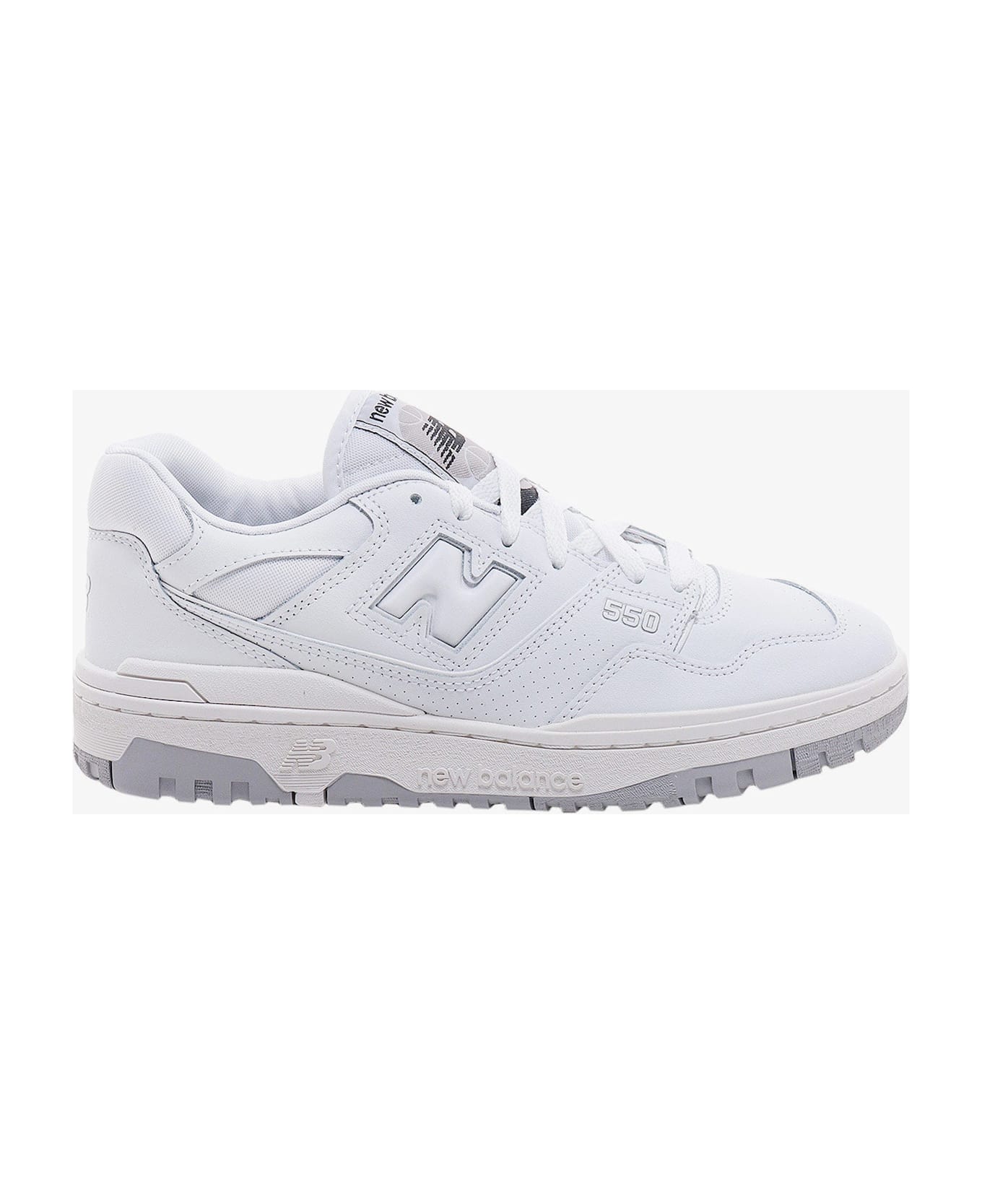 New Balance Leather Sneakers - White