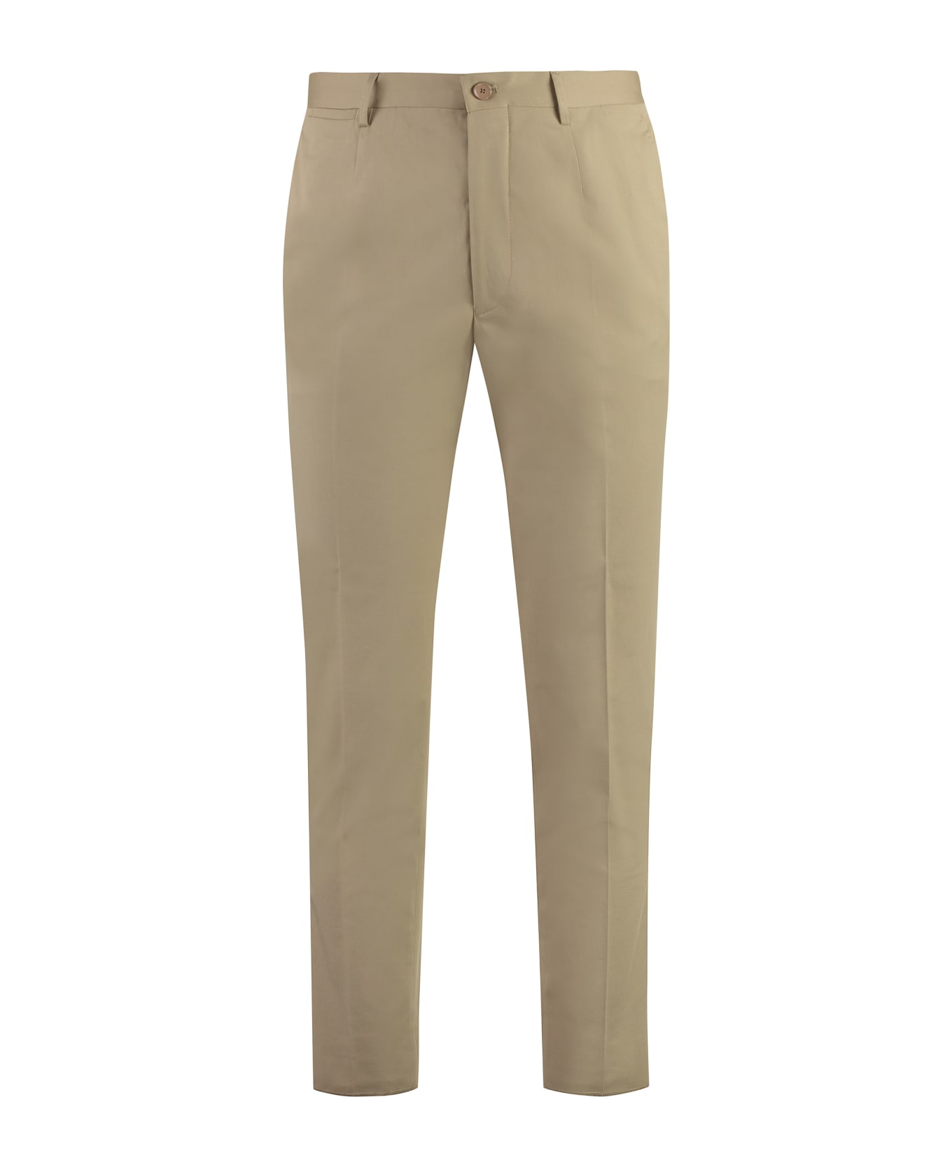 Etro Cotton Trousers - khaki