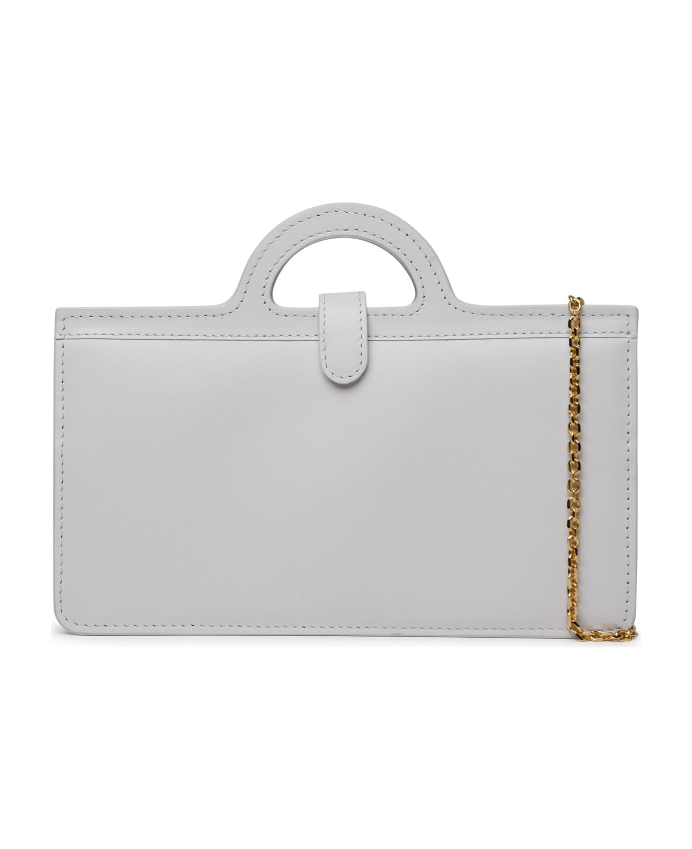 Marni 'tropicalia' White Calf Leather Bag - White