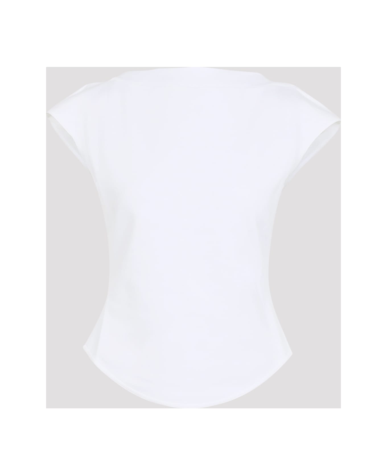 Alaia Alaïa Cap T-shirt - Blanc
