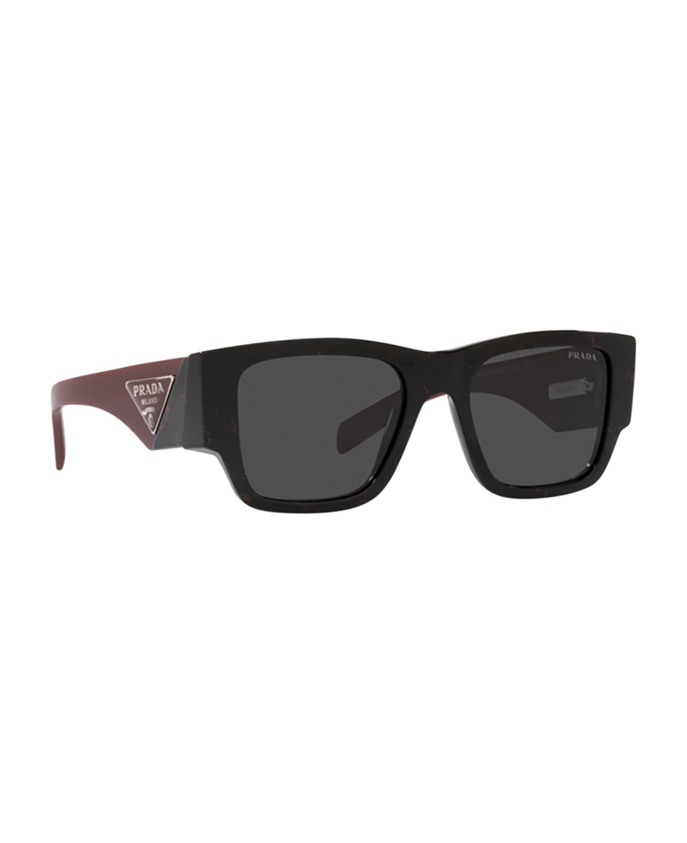 Prada Eyewear Pr 10zs Black Etruscan Marble Sunglasses - Black Etruscan Marble サングラス