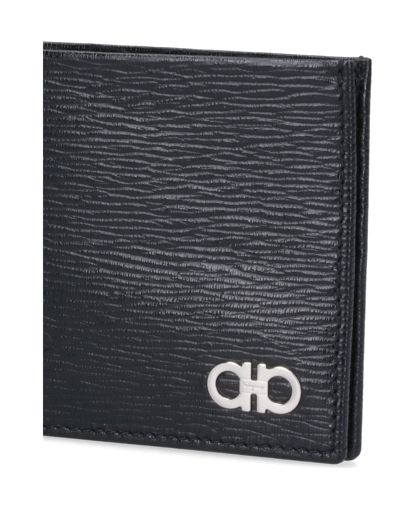 Ferragamo "gancini" Wallet - Black  