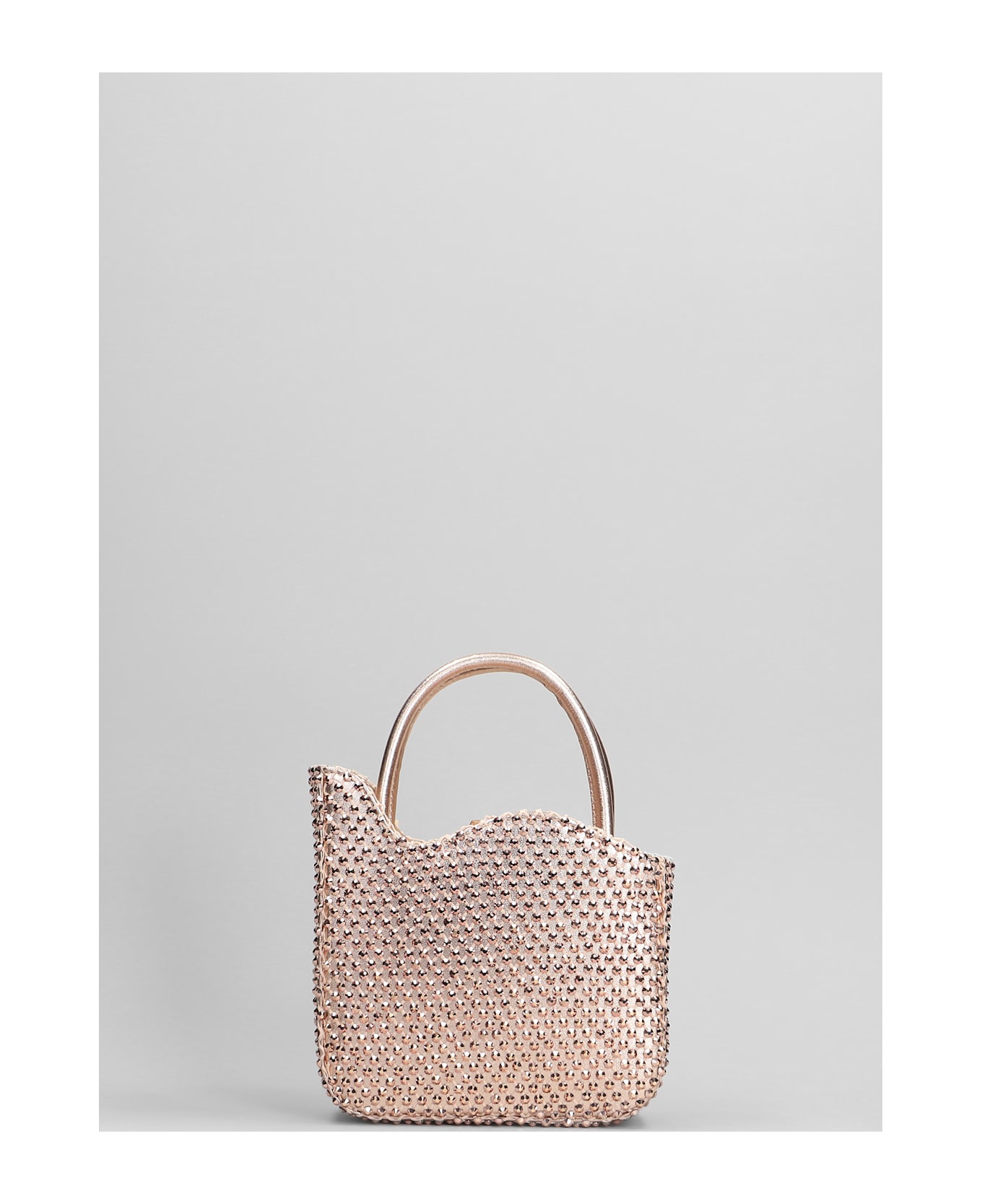 Le Silla Gilda Mini Shoulder Bag In Copper Leather - copper