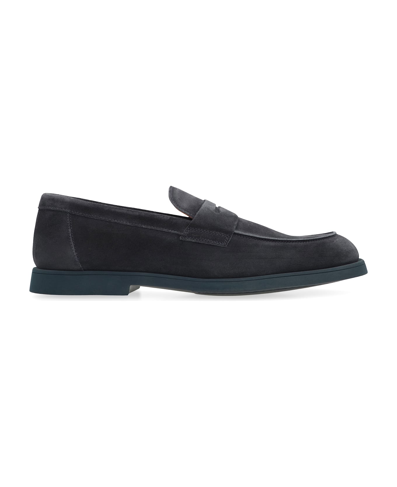Doucal
s Suede Loafers - blue