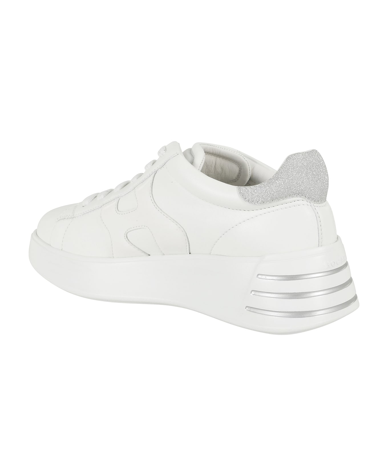 Hogan Rebel H564 Allacciato H - White Silver