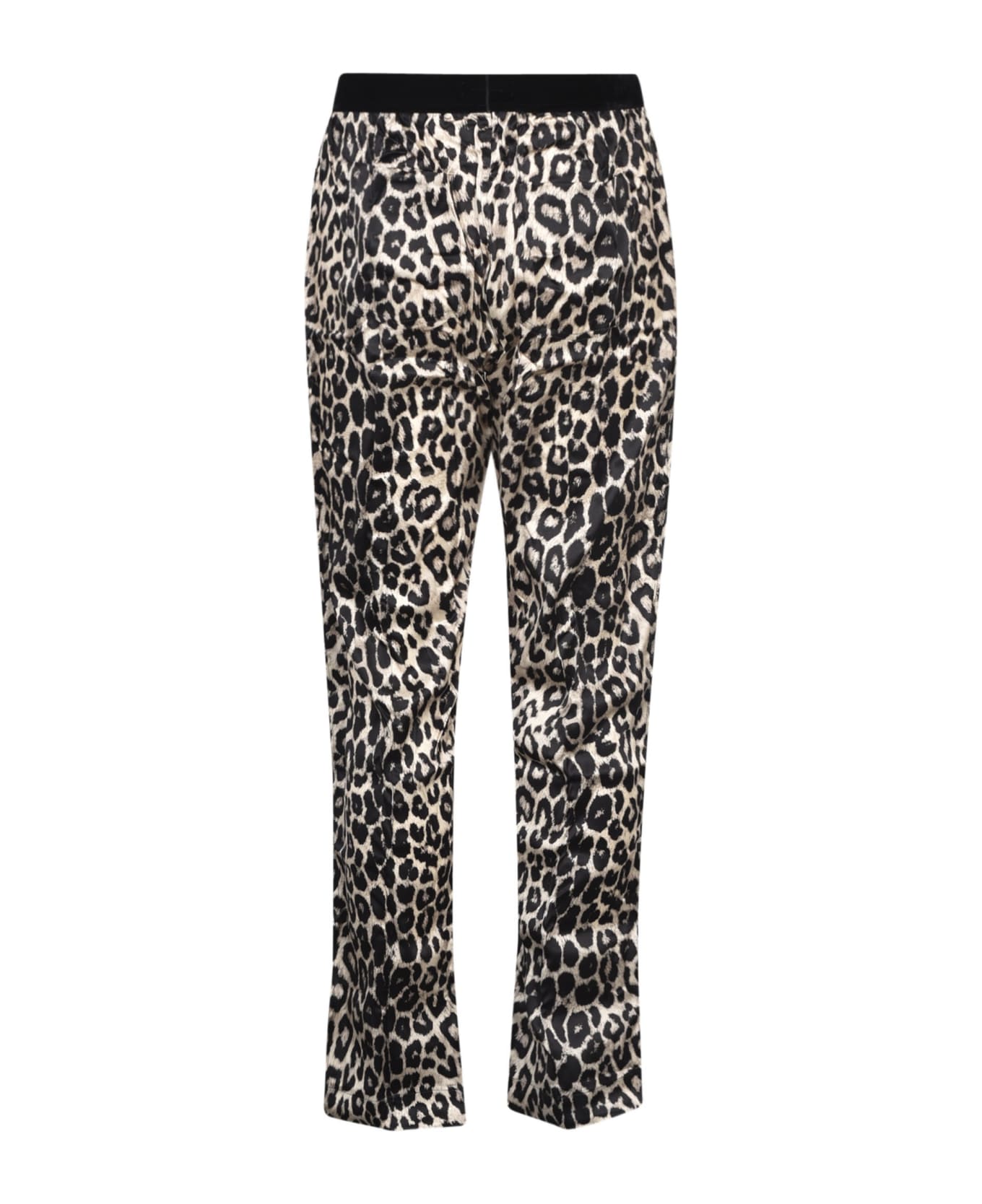Tom Ford Silk Pajama Printed Trousers - SNOW LEOPARD