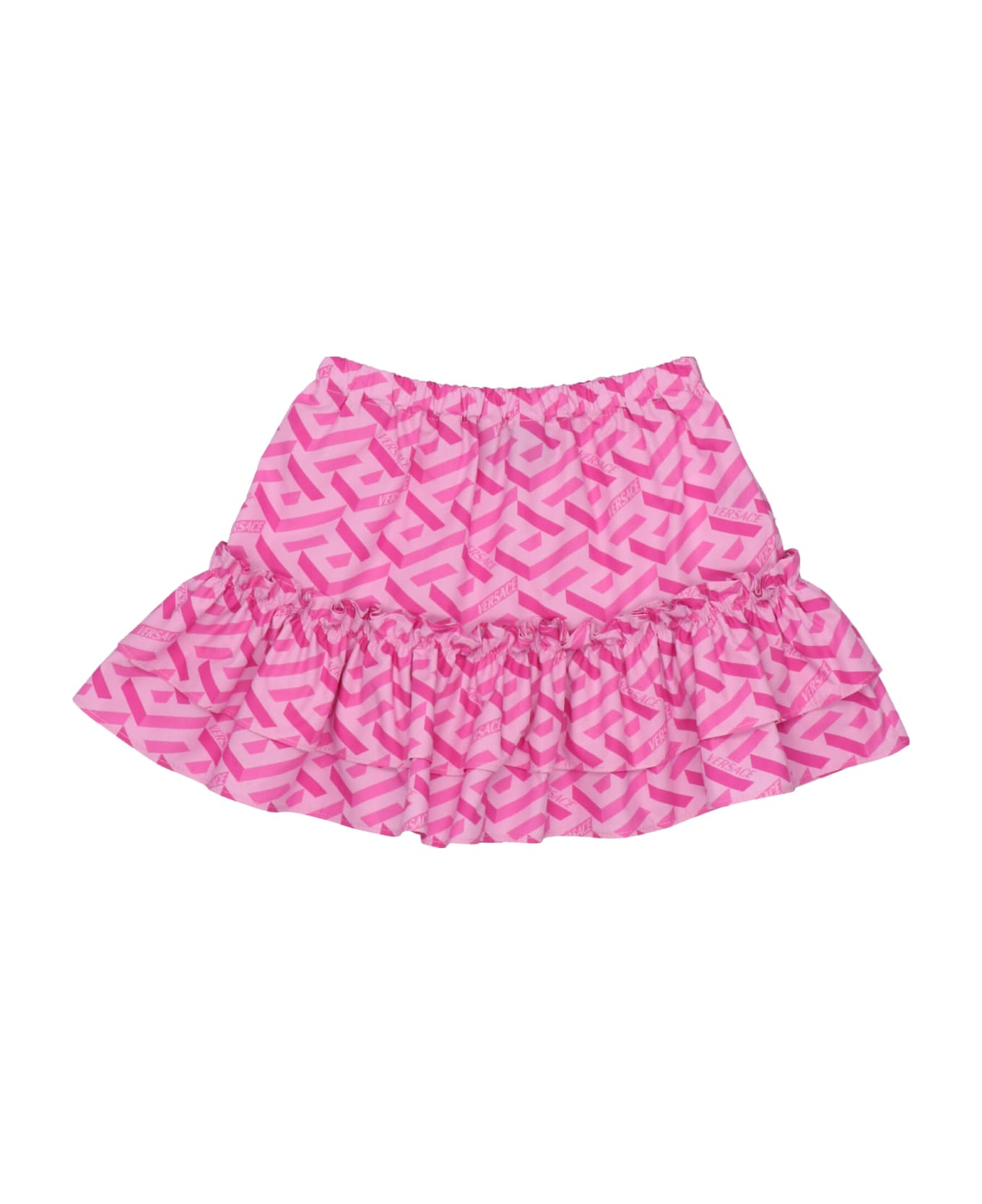 Versace 'la Greca' Skirt - Pink