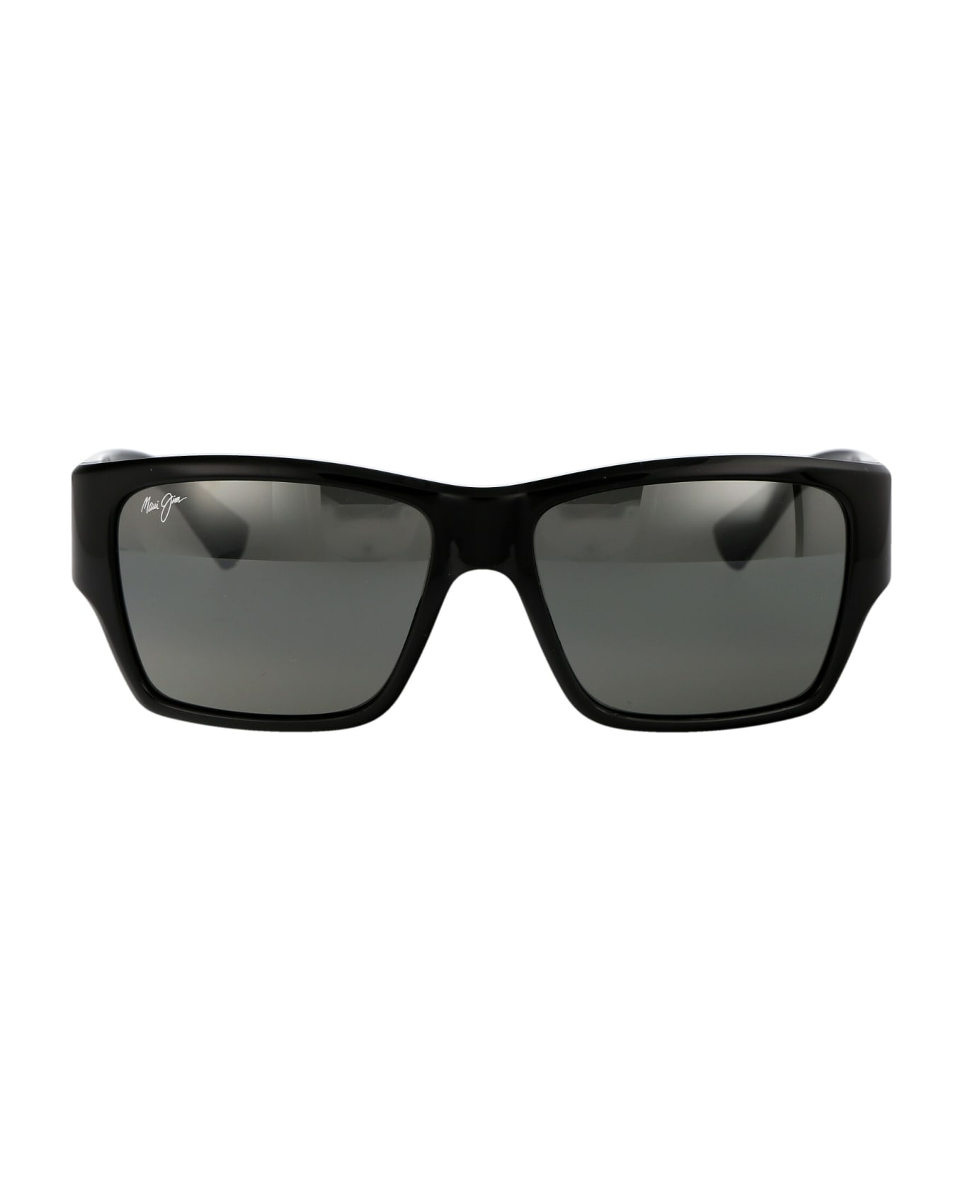 Maui Jim Kaolu Sunglasses - 02 GREY KAOLU SHINY BLACK サングラス