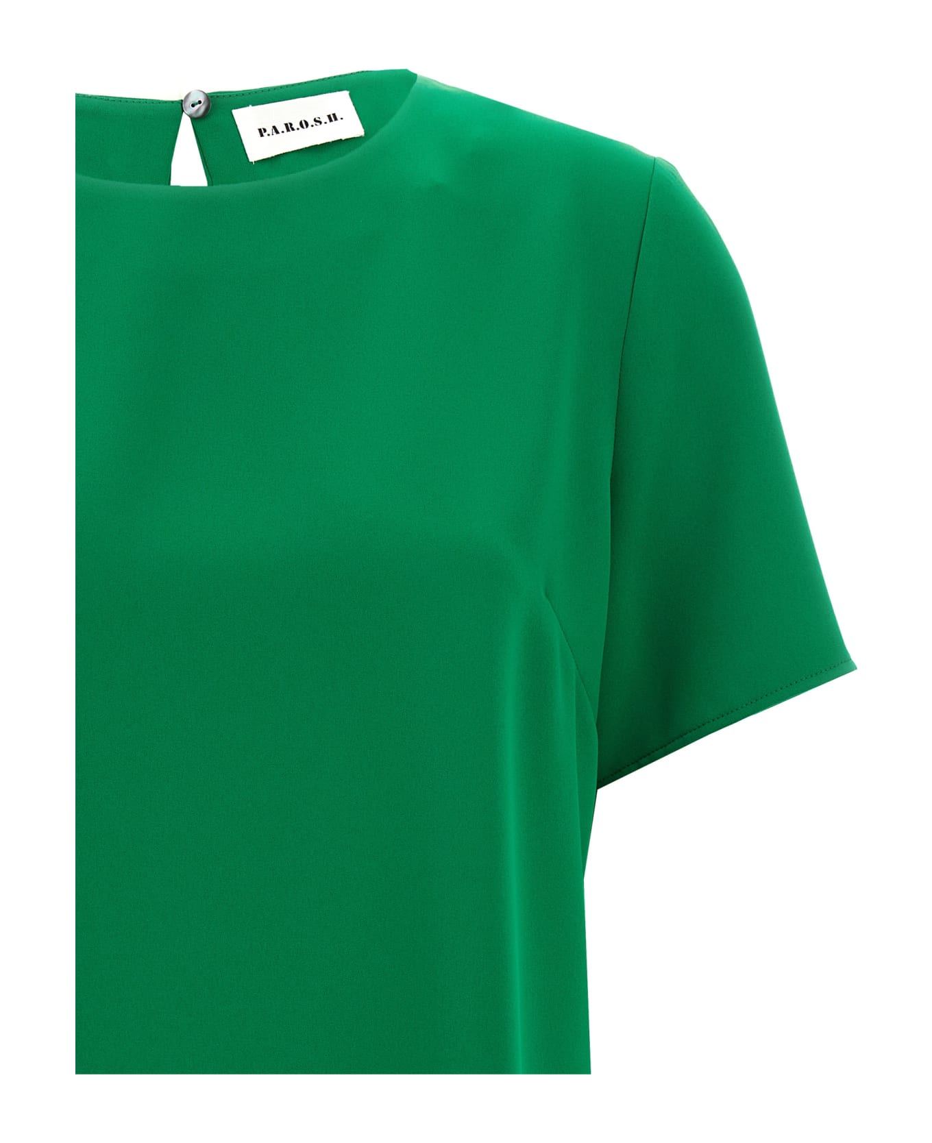 Parosh 'panty' Blouse - Green シャツ