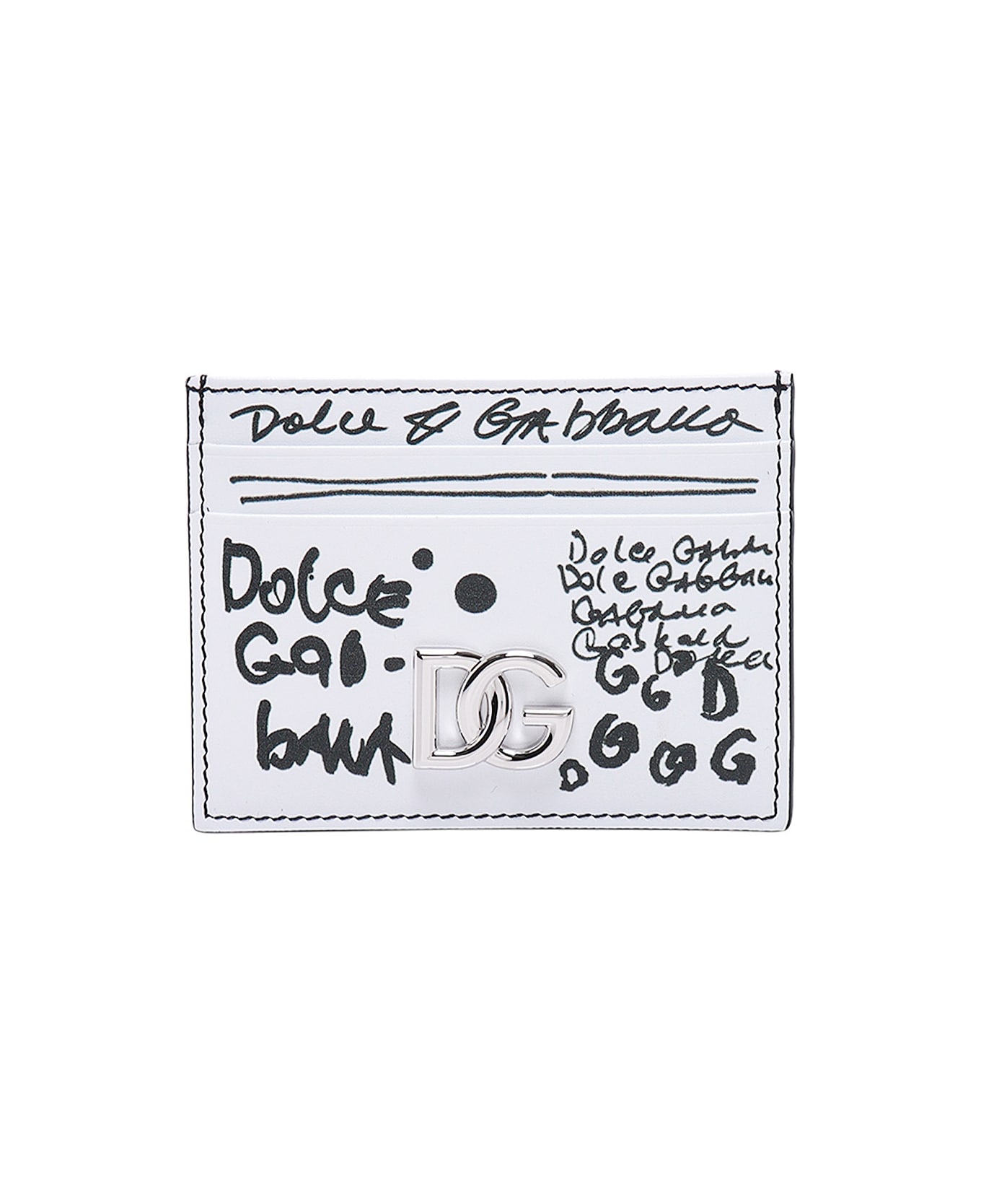 Dolce & Gabbana Card Holder - White