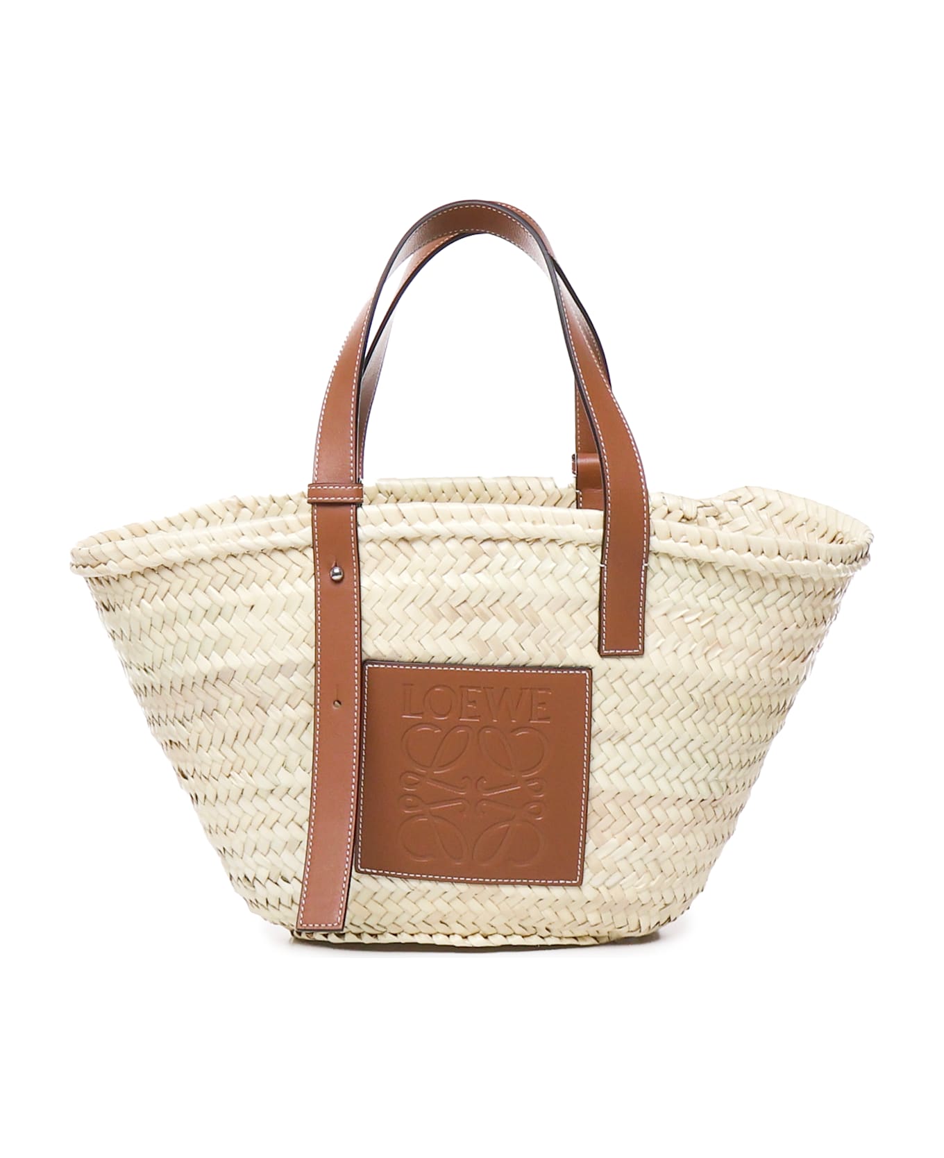 Loewe Small Basket Bag - Natural/tan