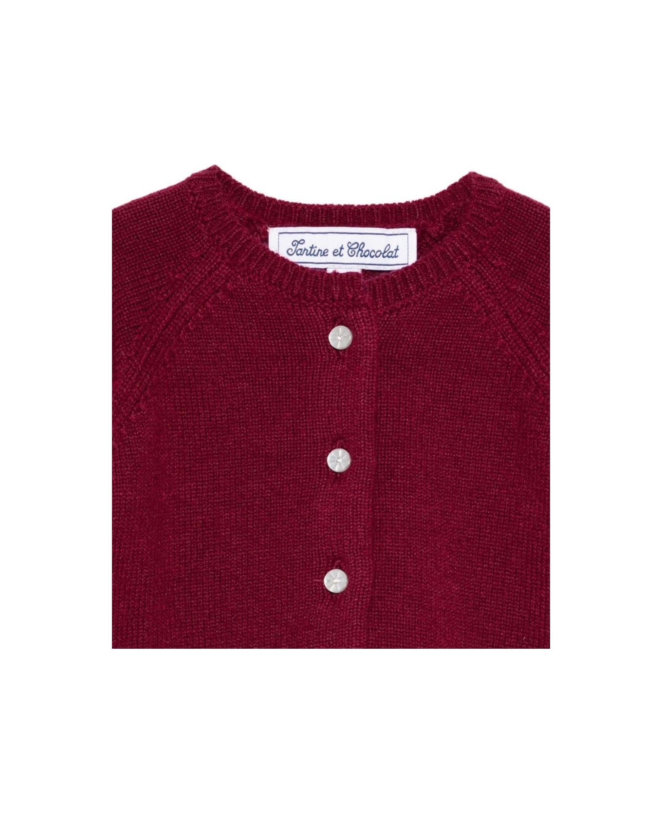 Tartine et Chocolat Cardigan - BORDEAUX