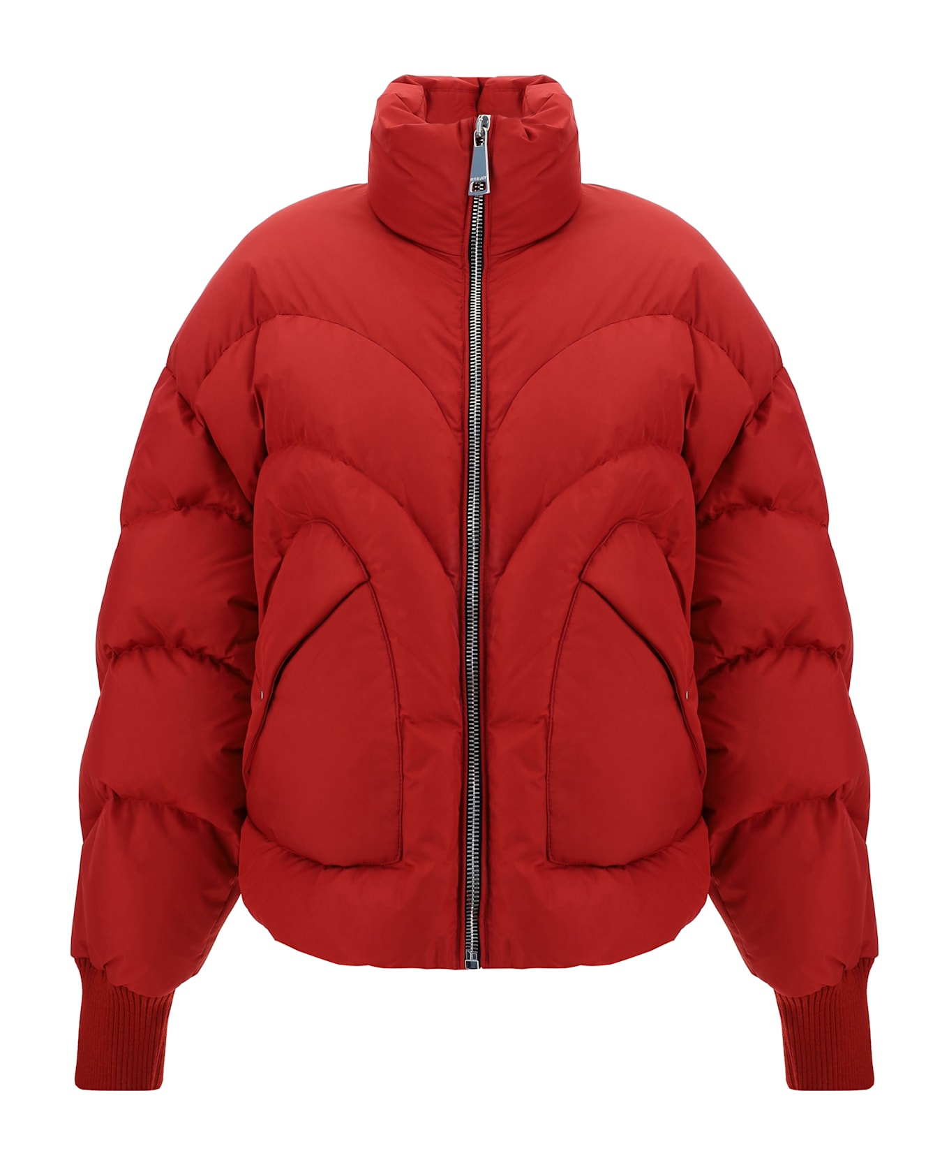 Khrisjoy Corazon Shiny Down Jacket - Ruby Red