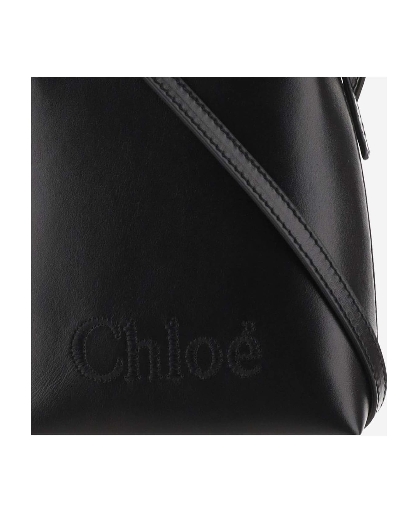 Chloé Sense Micro Tote Bag - Black