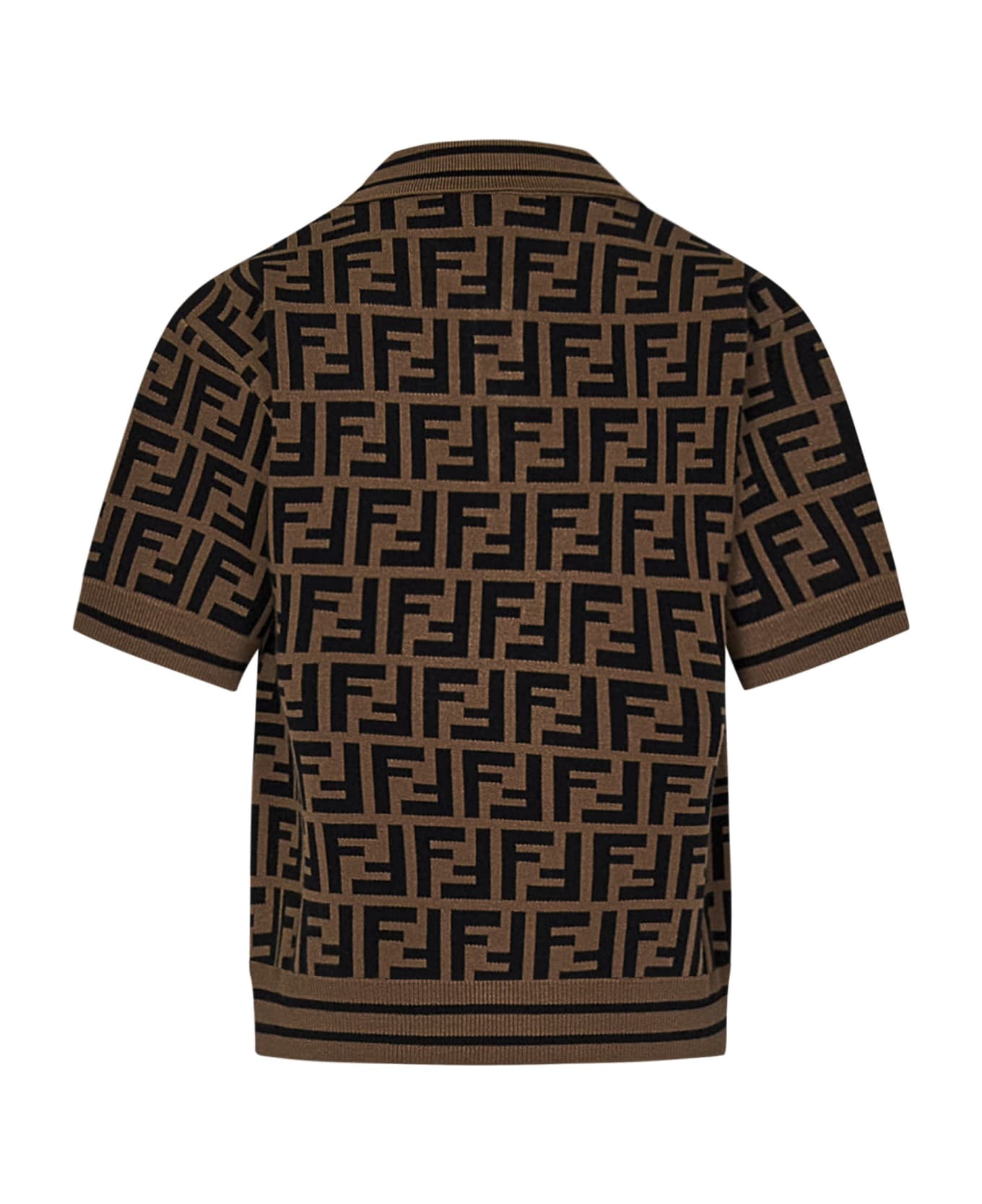 Fendi Polo Shirt - Brown