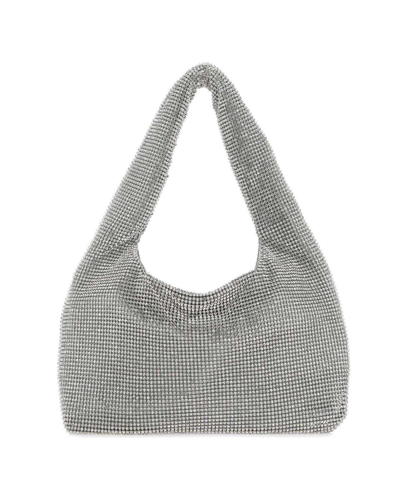 Kara Embellished Single Top Handle Shoulder Bag トートバッグ