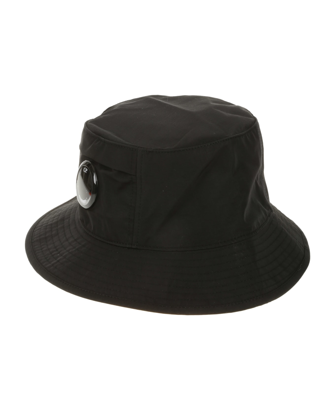 C.P. Company Pocket Detail Bucket Hat - Nero