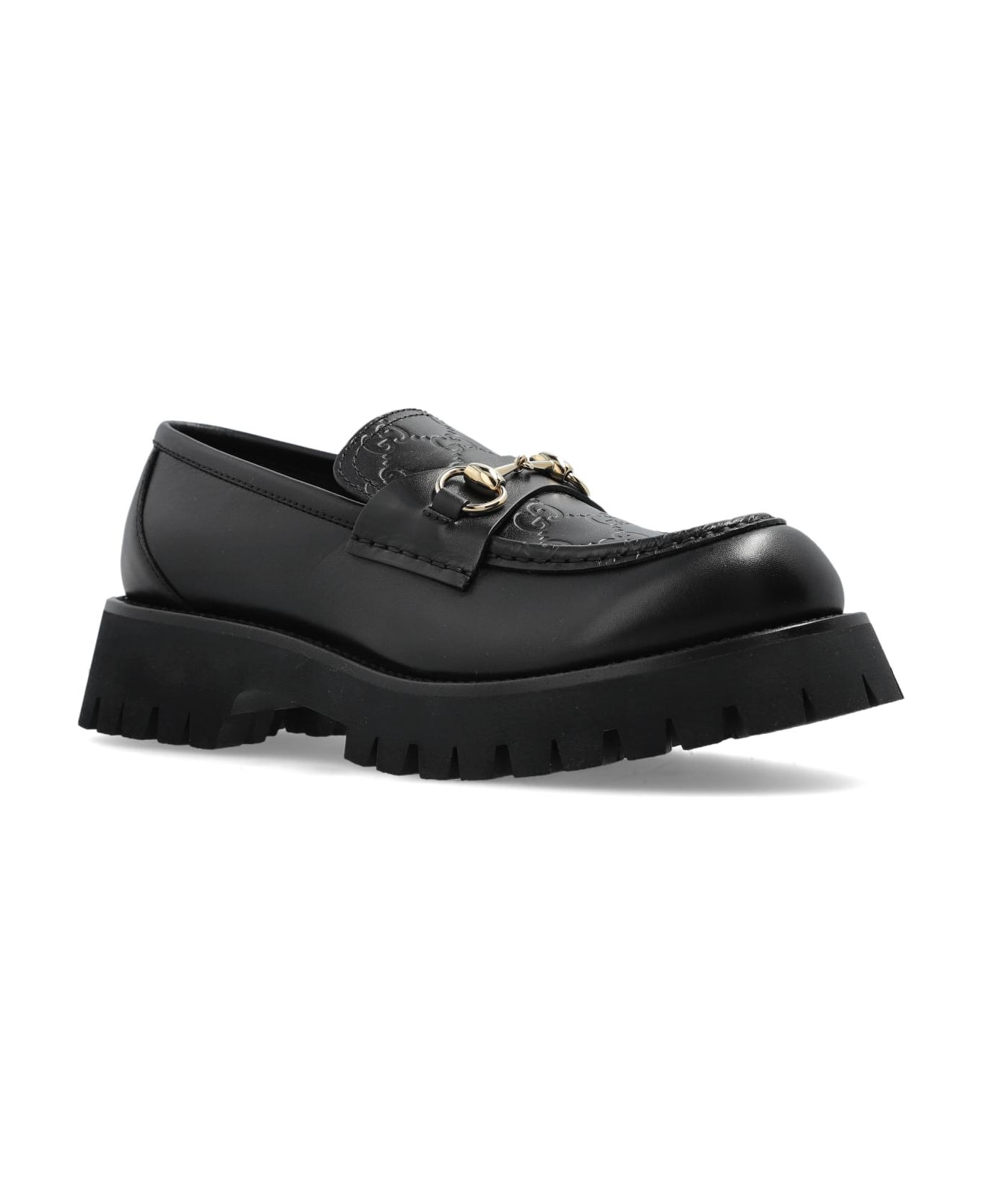 Gucci Leather Shoes Type Loafers - Nero