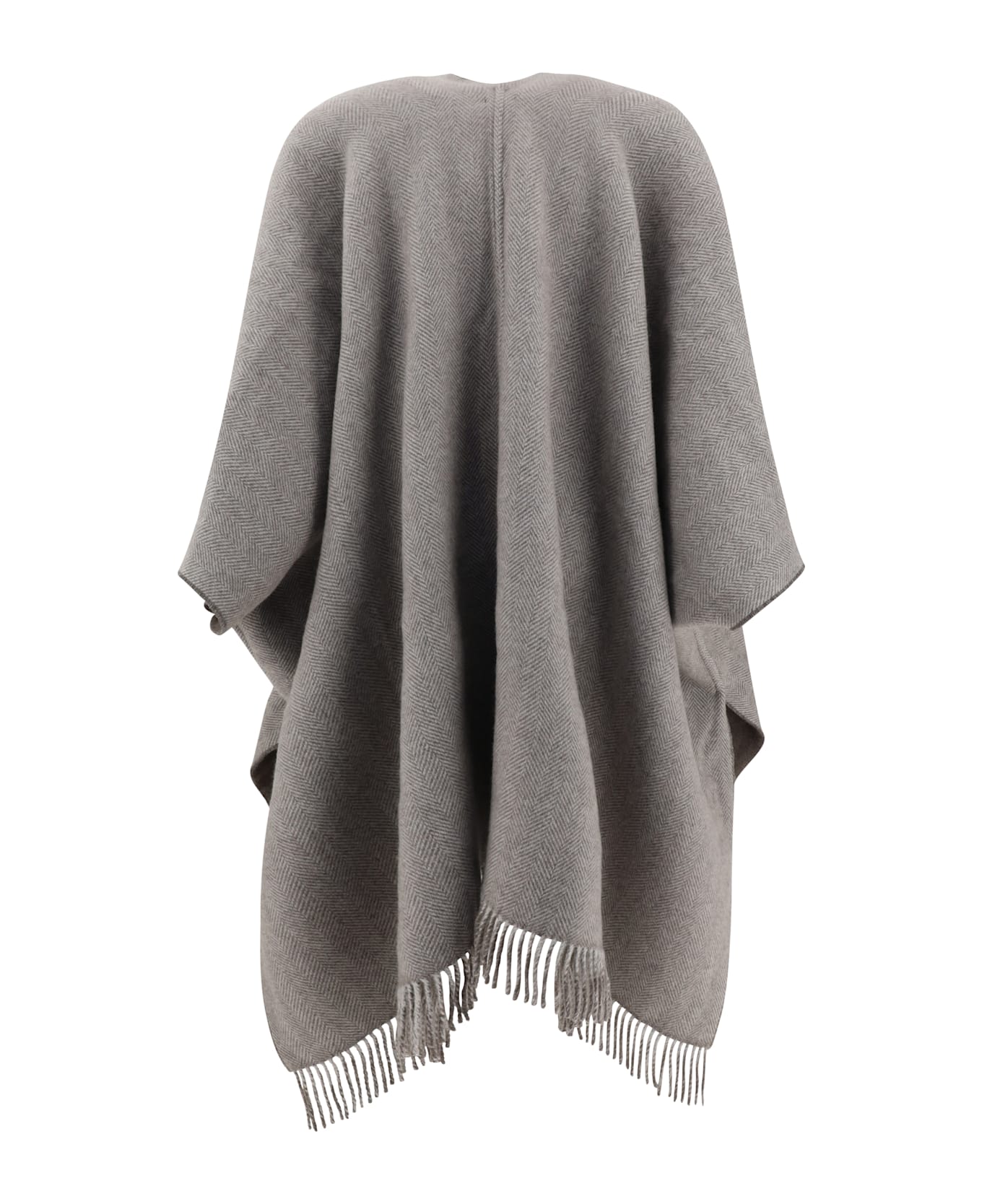 Brunello Cucinelli Reversible Poncho