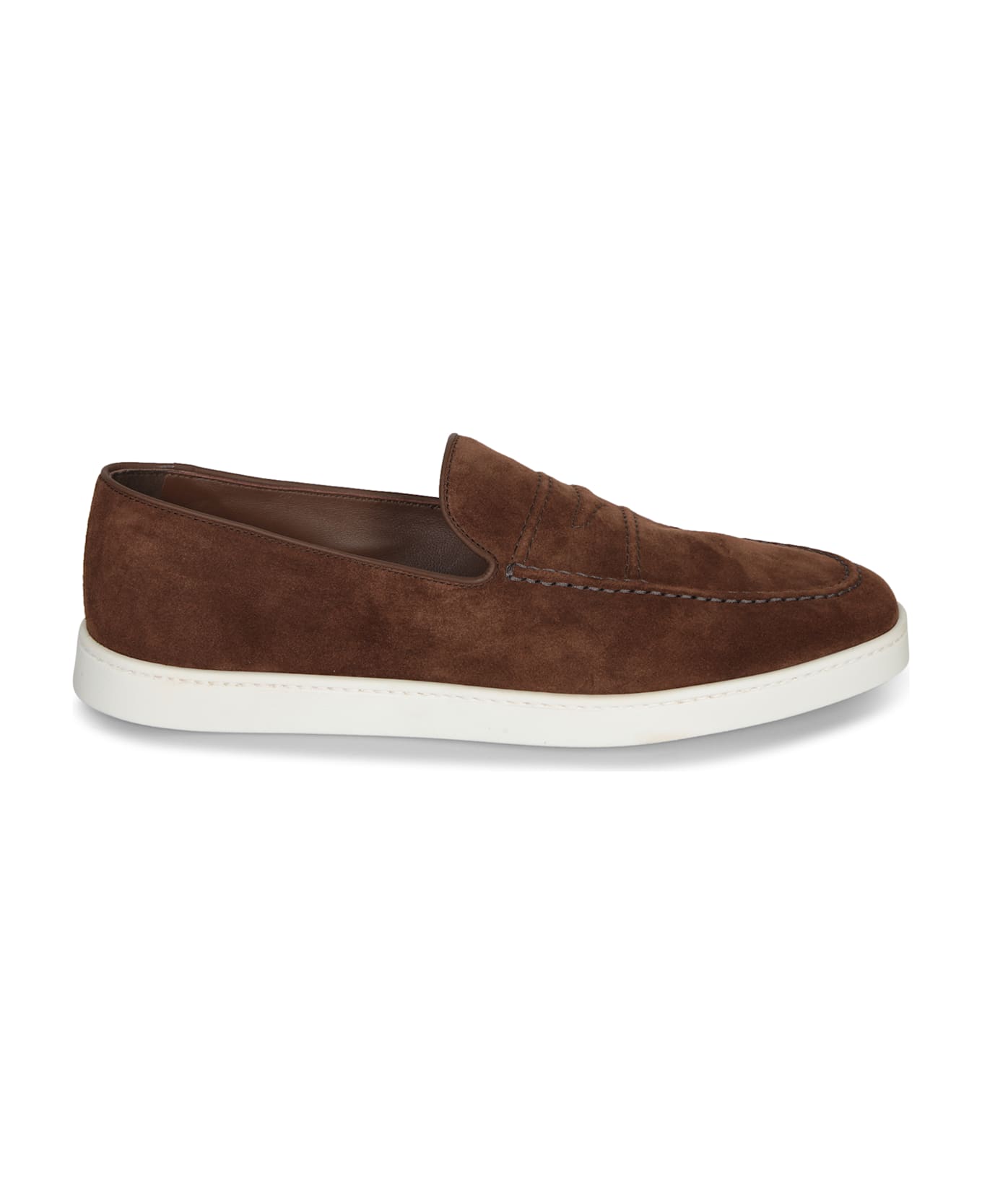 Church's Peebles Burnished Suede Loafer - Brown