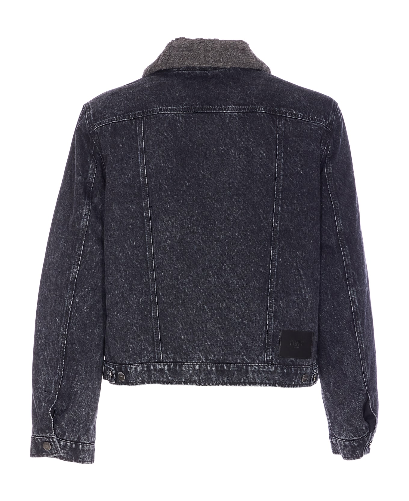 Fendi Ff Motif Blouson - Black