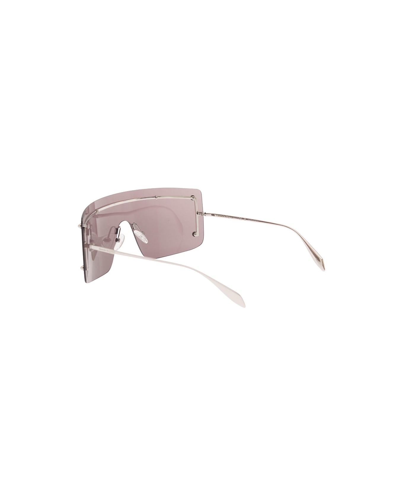 Alexander McQueen Mask Sunglasses With Spike Studs - Black サングラス