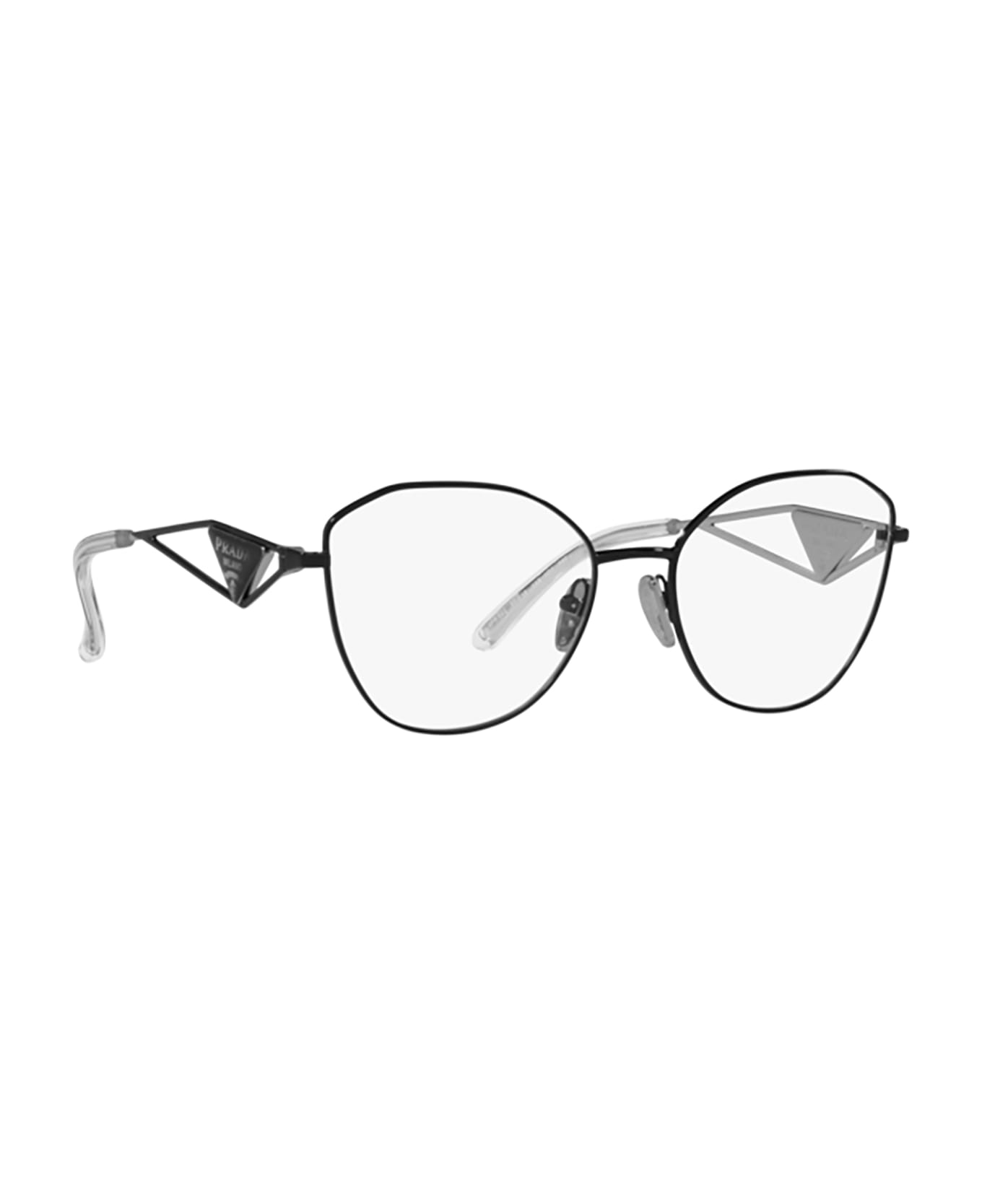 Prada Eyewear Pr 52zv Black Glasses - Black アイウェア
