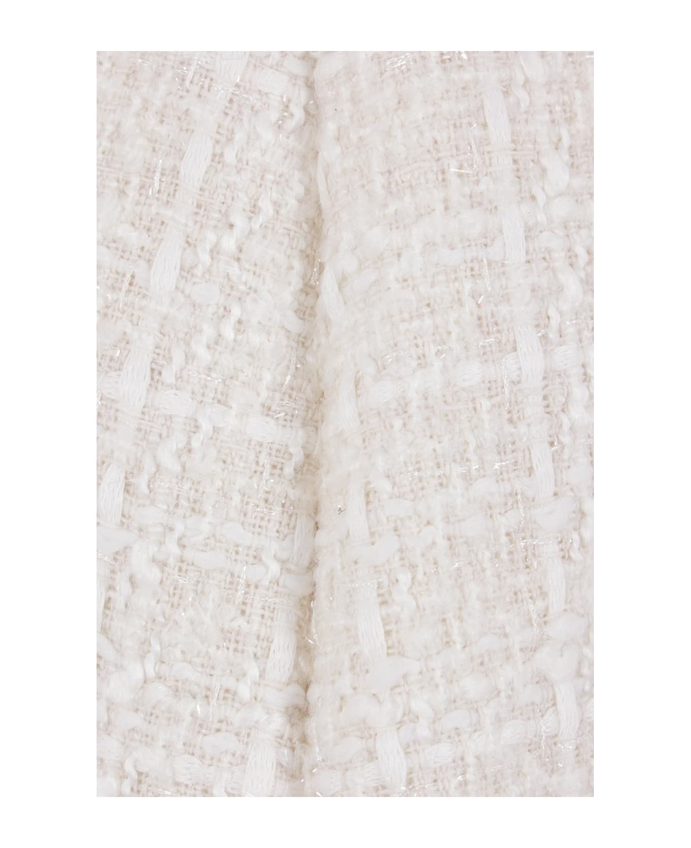 Marc Jacobs Tweed Mini Skirt - Ivory