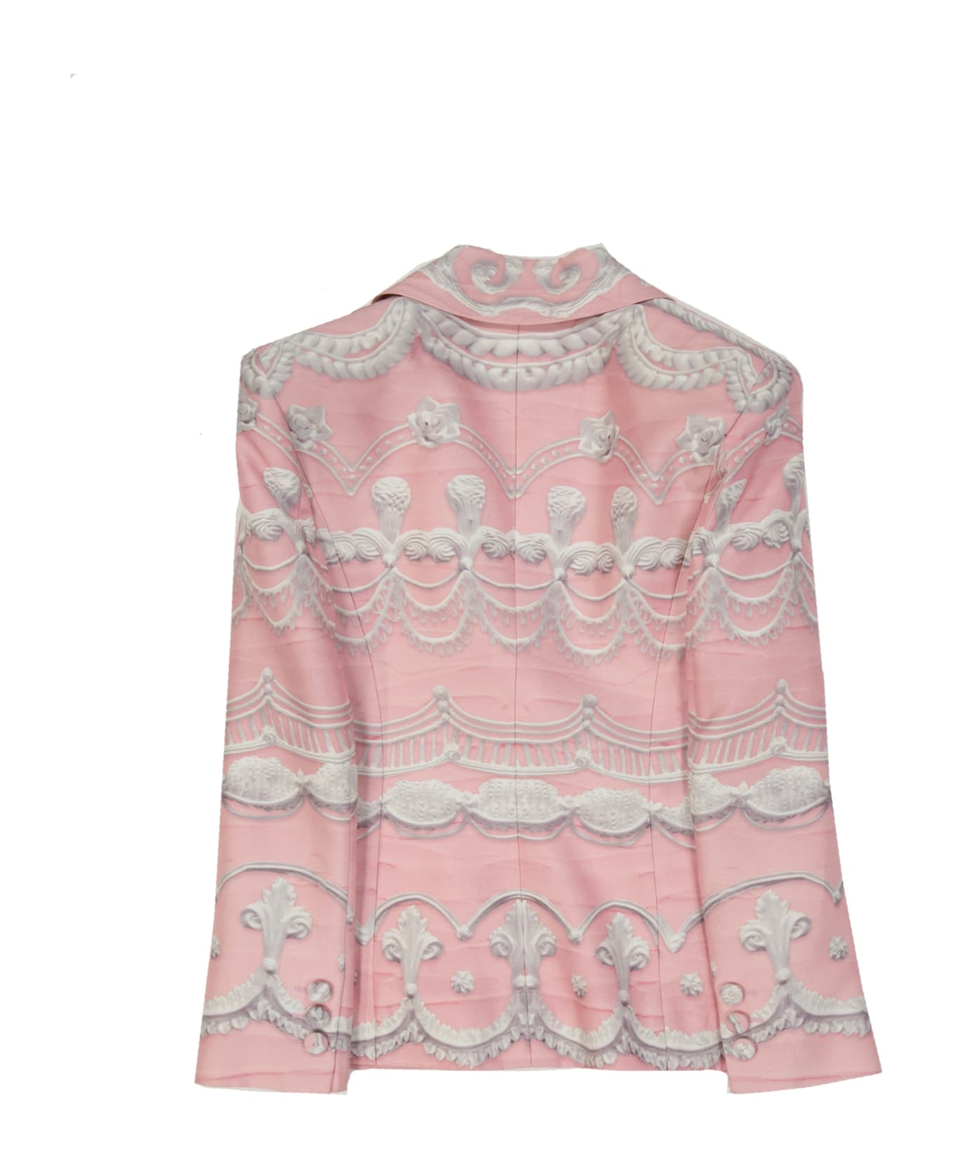 Moschino Couture Printed Jacket - Pink
