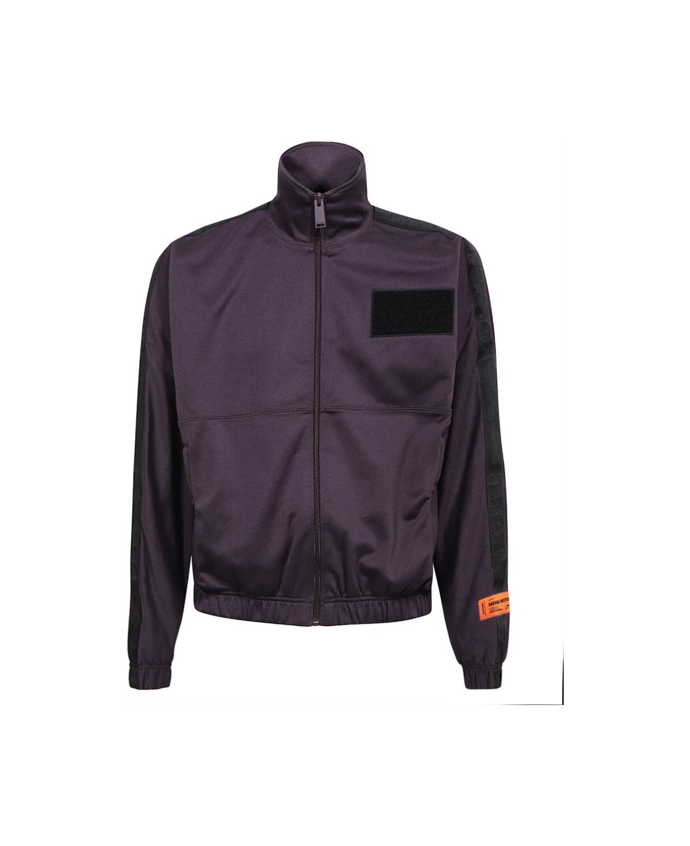 HERON PRESTON Techno Fabric Sweatshirt - purple