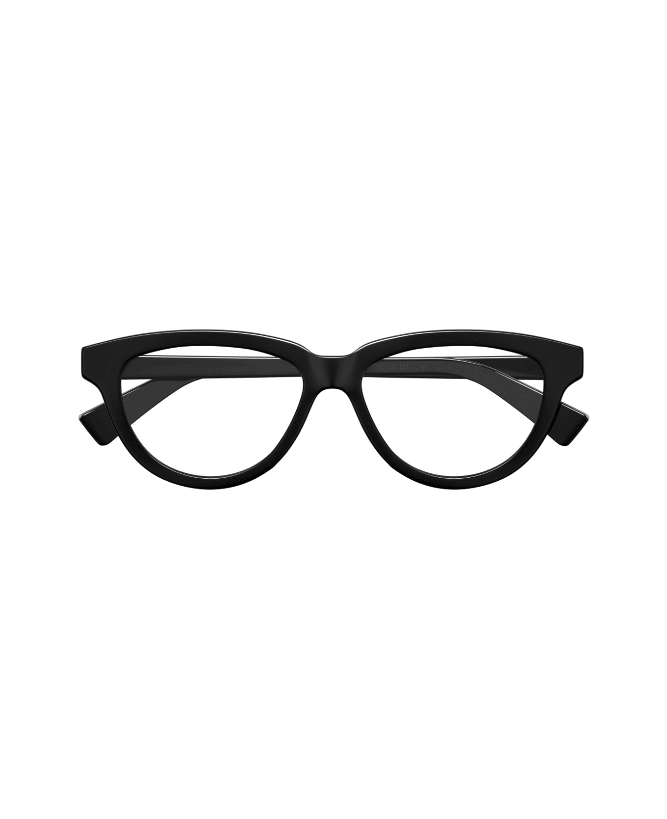 Bottega Veneta Eyewear Bottega Veneta Bv1366o Linea Triangle 001 Black Glasses - Nero