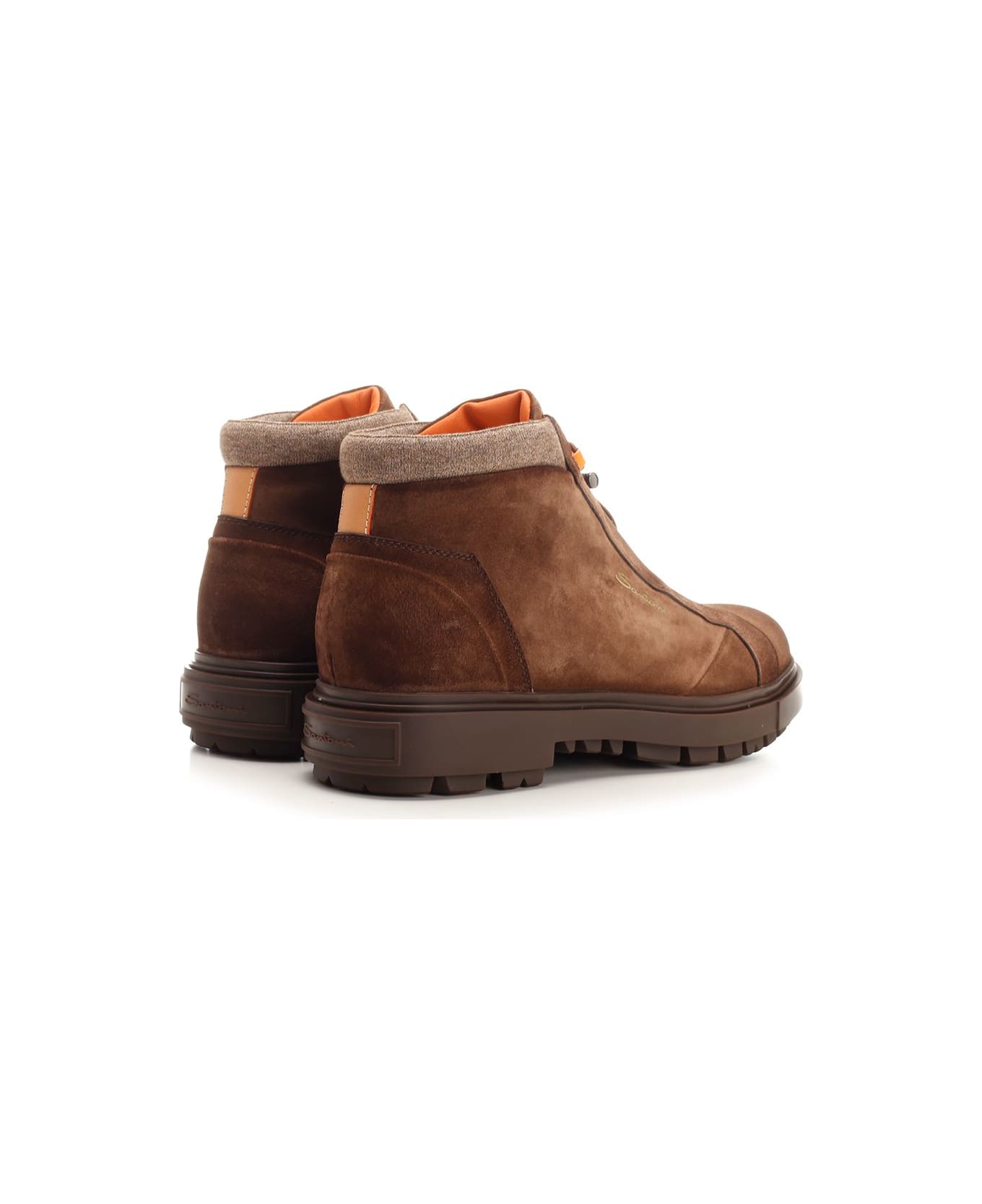 Santoni Mountain Boot - Brown