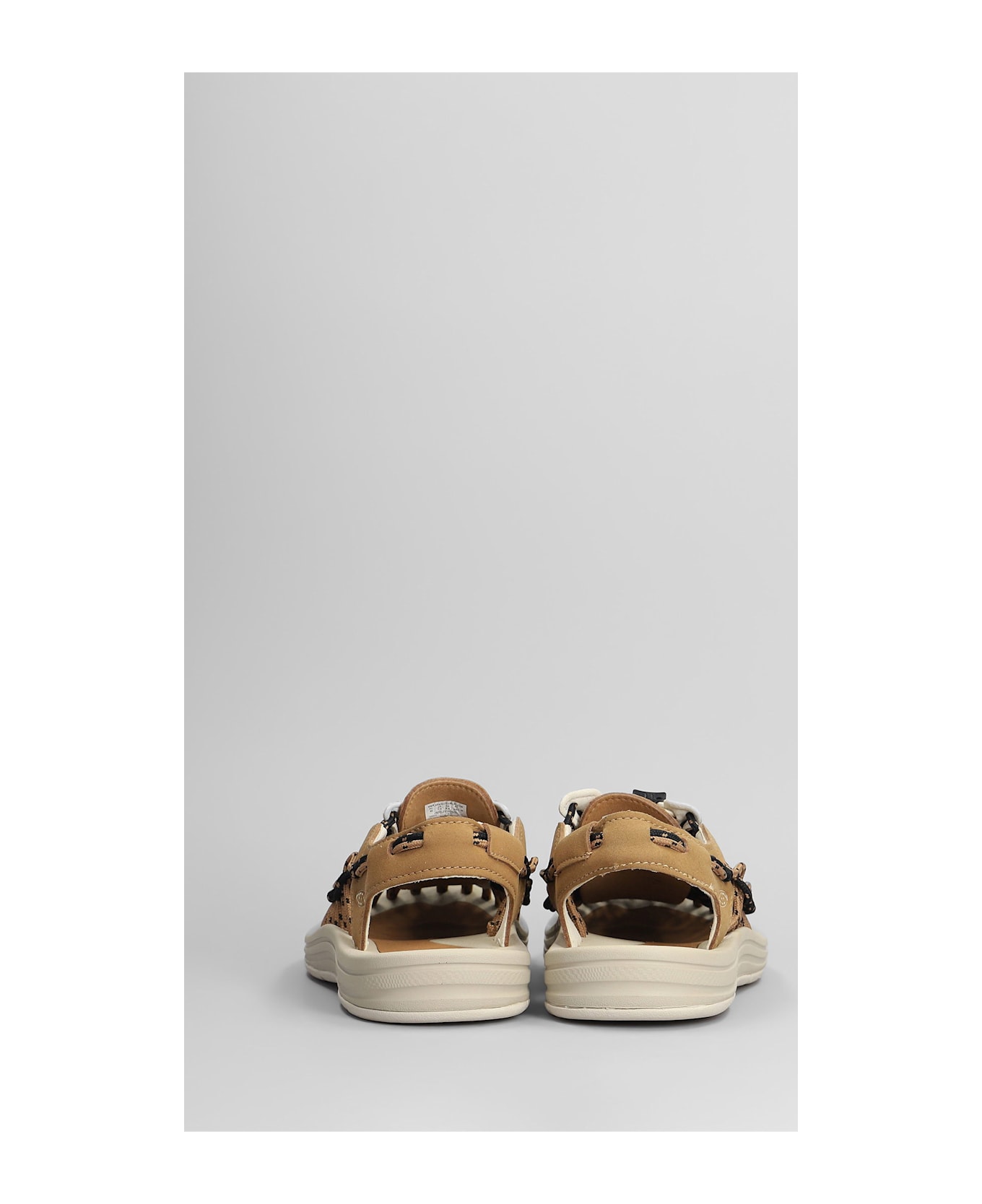Keen Uneek M Flats In Brown Suede And Fabric - brown