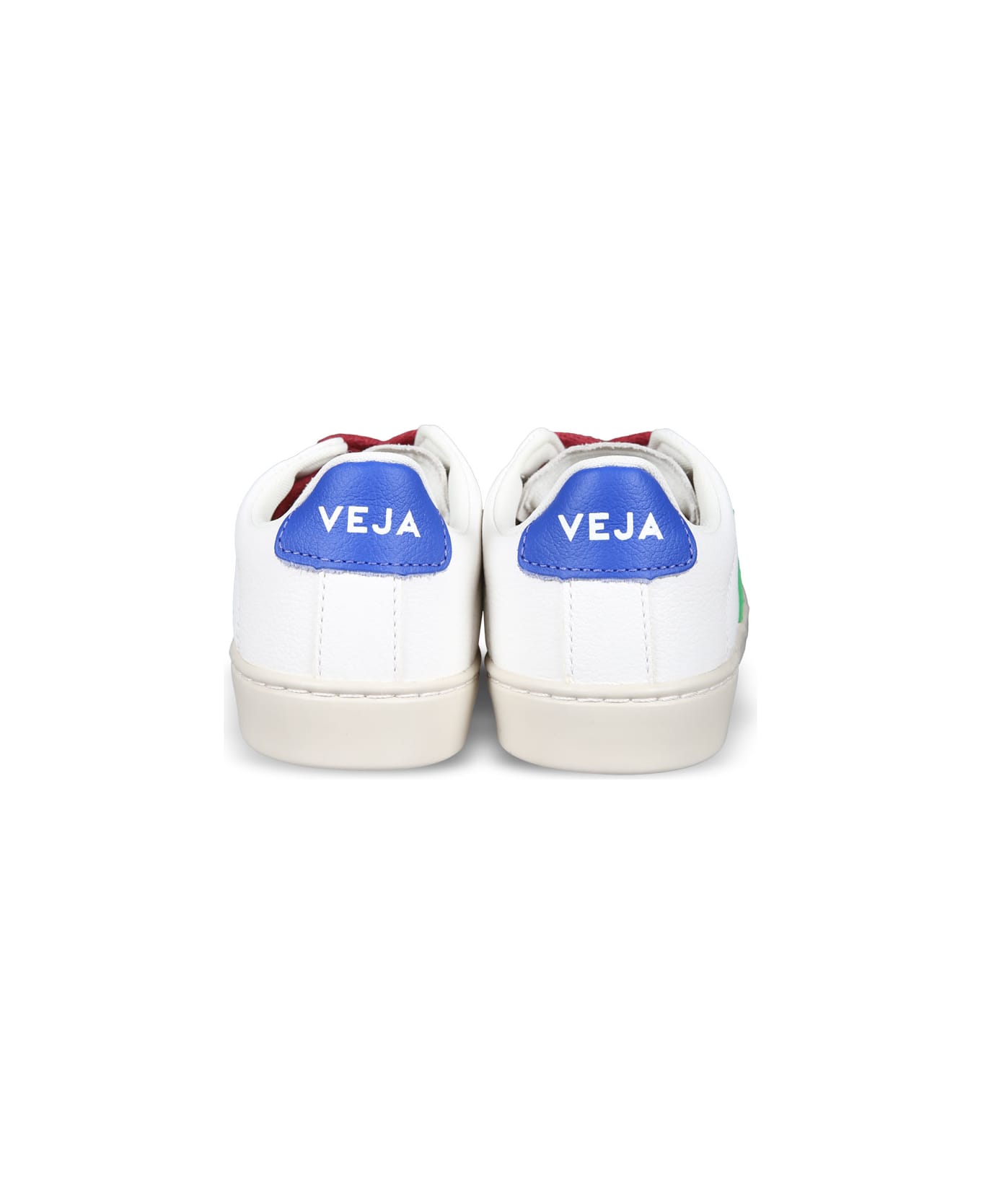 Veja White Sneakers For Kids With Logo - White