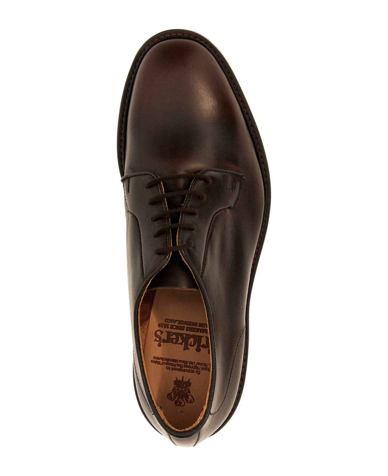 Tricker's 'robert' Lace Up Shoes - Brown ローファー＆デッキシューズ