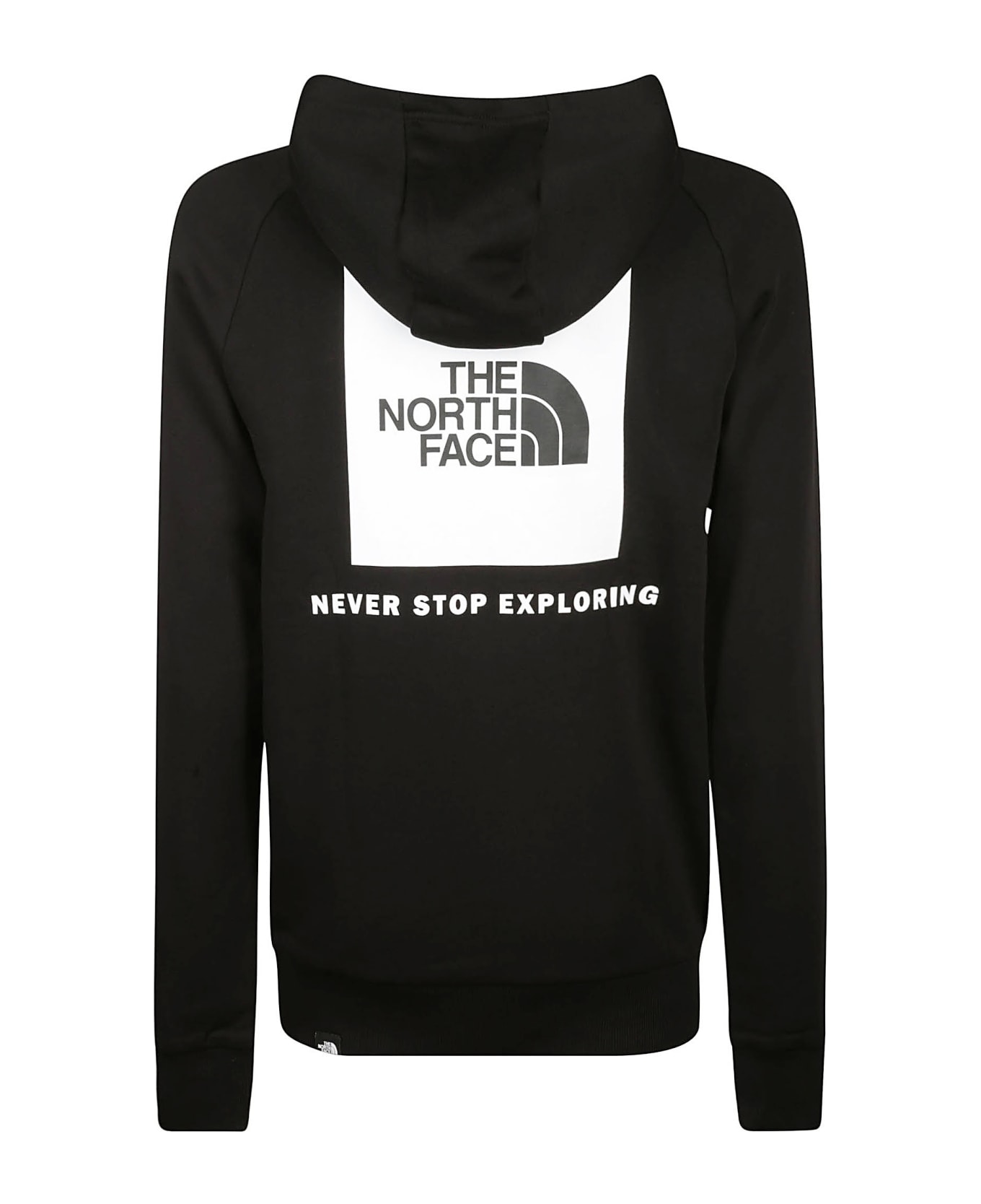 The North Face M Raglan Redbox Hoodie - Tnf Black Tnf White