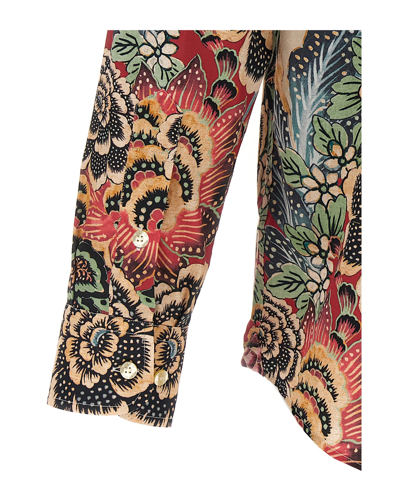 Etro Flower And Foliage Shirt - Multicolor