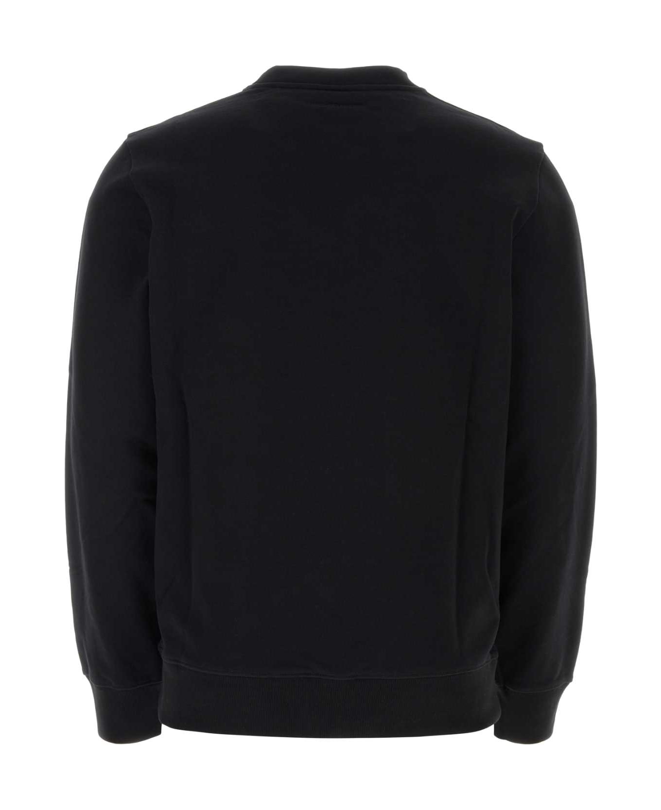 Courrèges Black Cotton Sweatshirt - Black フリース